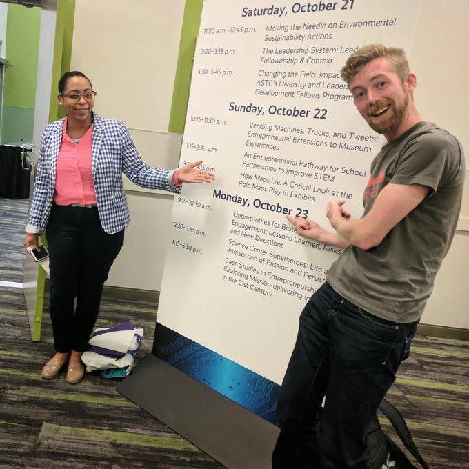 Annijke with GeoCorps partner Andrew Middleton
