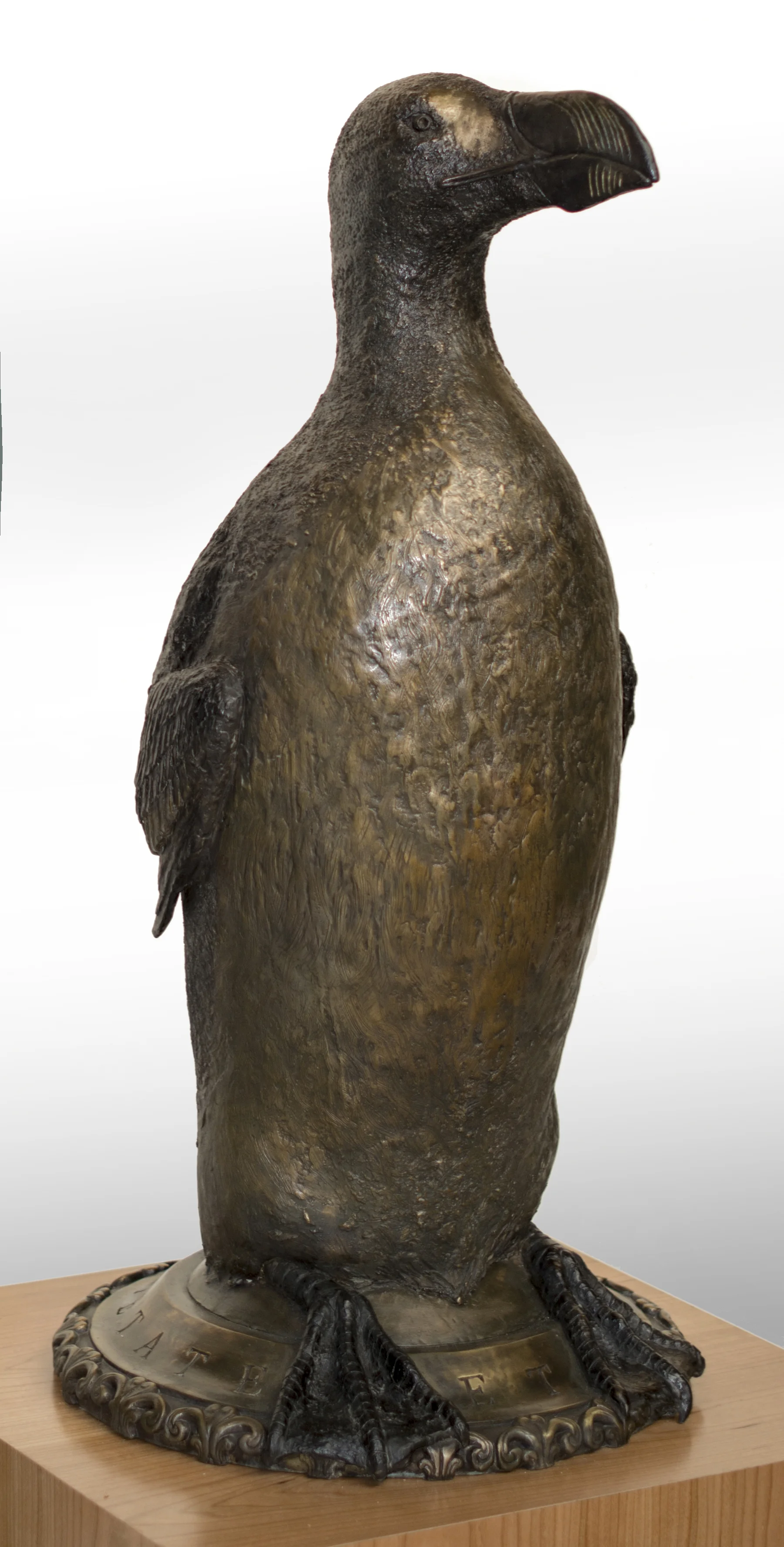 The Great Auk sculpted by John Stephenson.