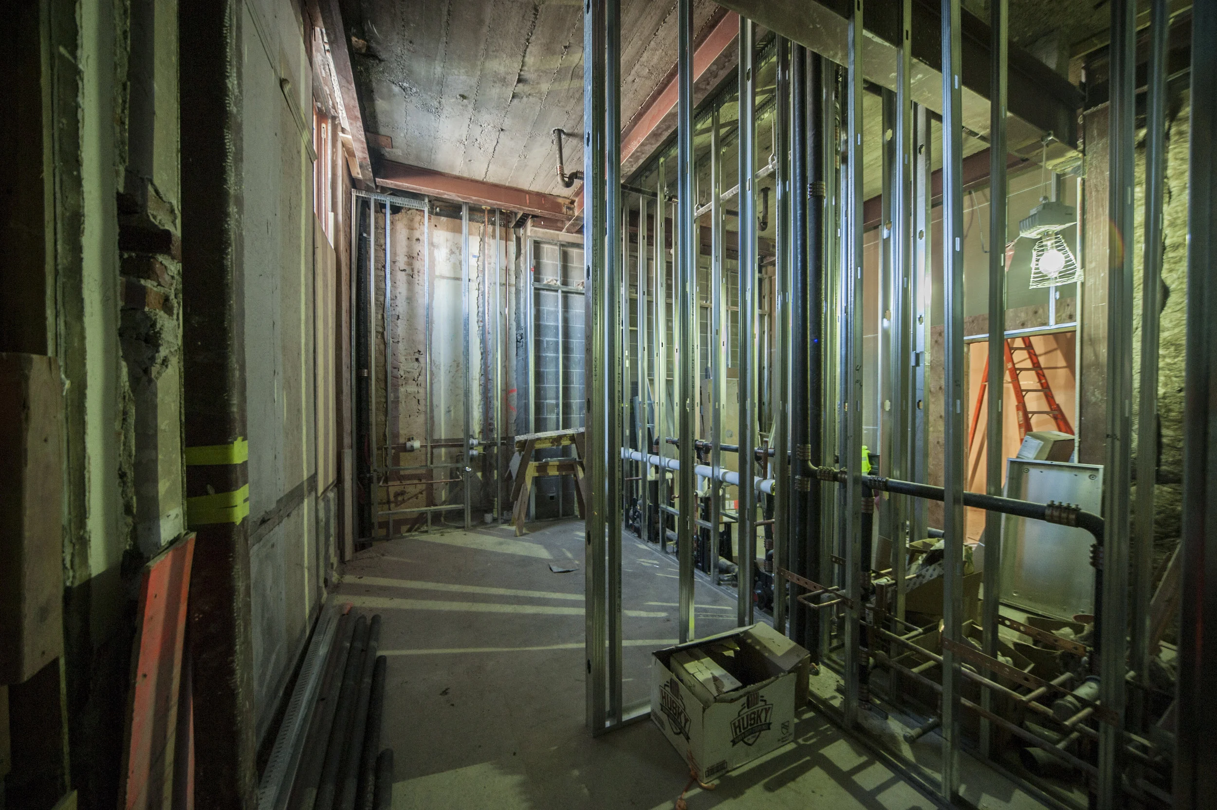New restrooms
