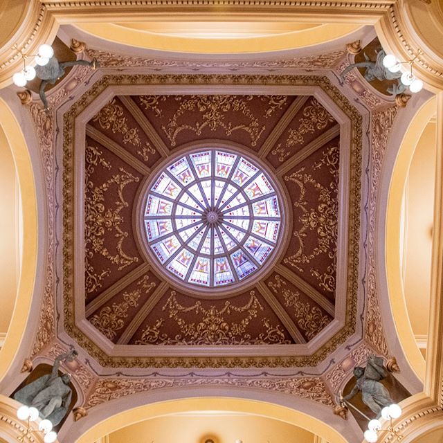 Come meet the Four Sisters, new bronze sculptures in the rotunda, and tour the Capitol today from 2 p.m. - 8:30 p.m. during the Capitol Square Open House and Celebration. Festivities start a noon and end with fireworks tonight.