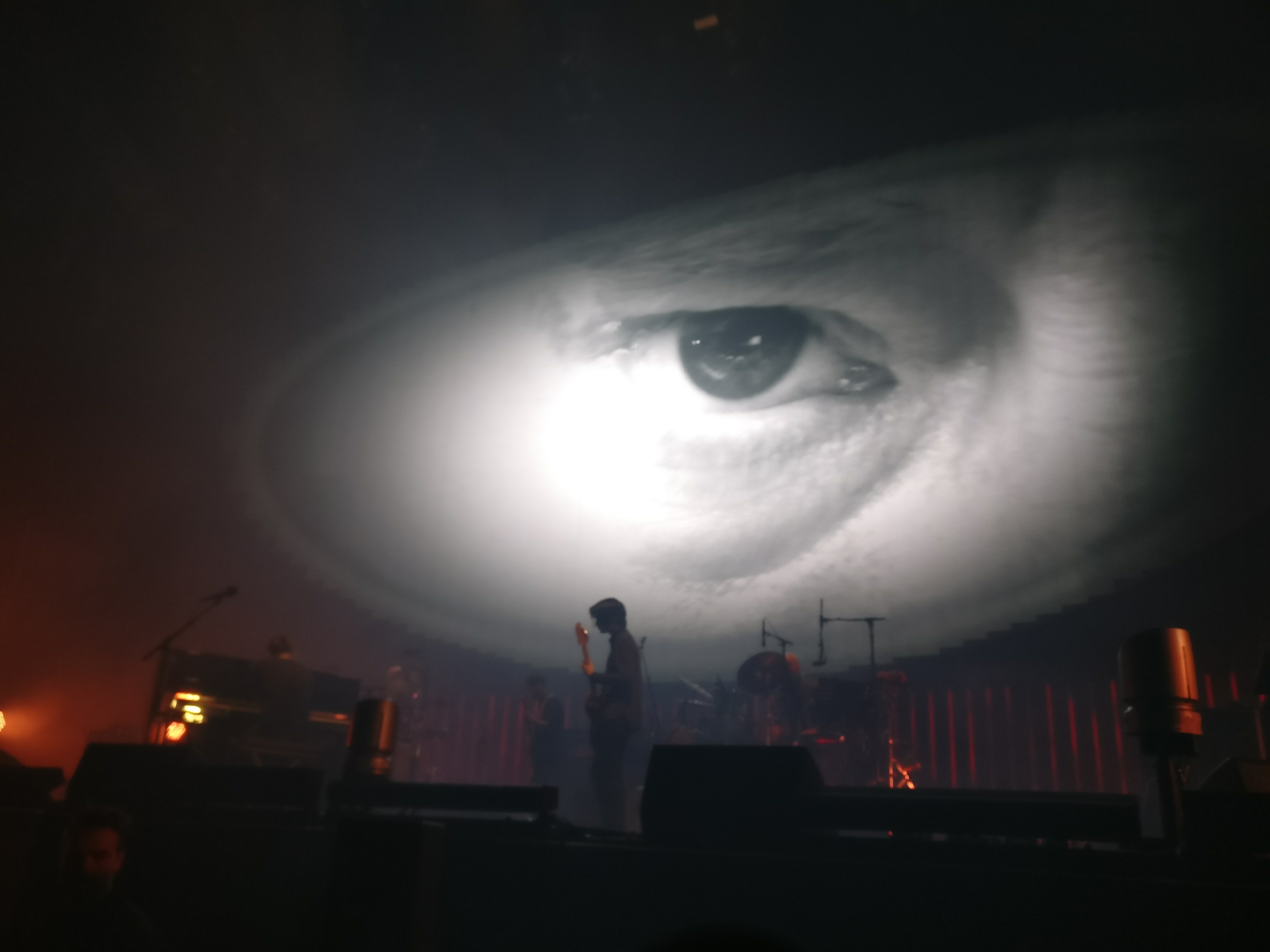 Thom Yorke’s eye — perhaps too human now?