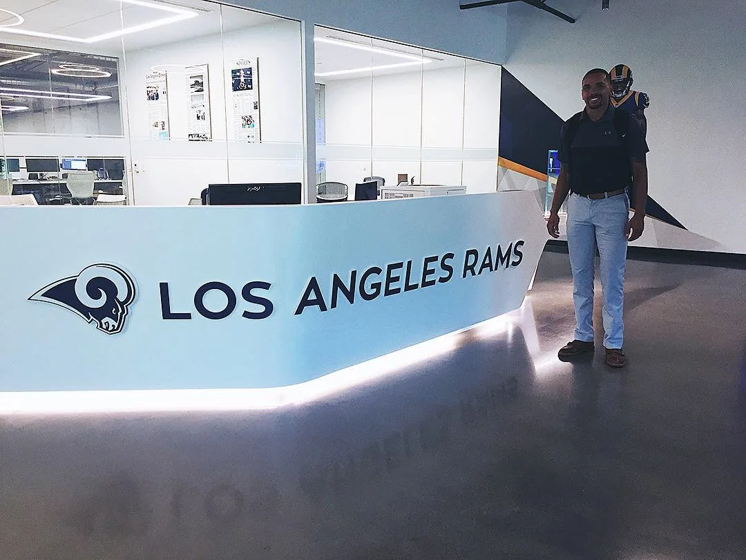 A Day With The Los Angeles Rams Prime U