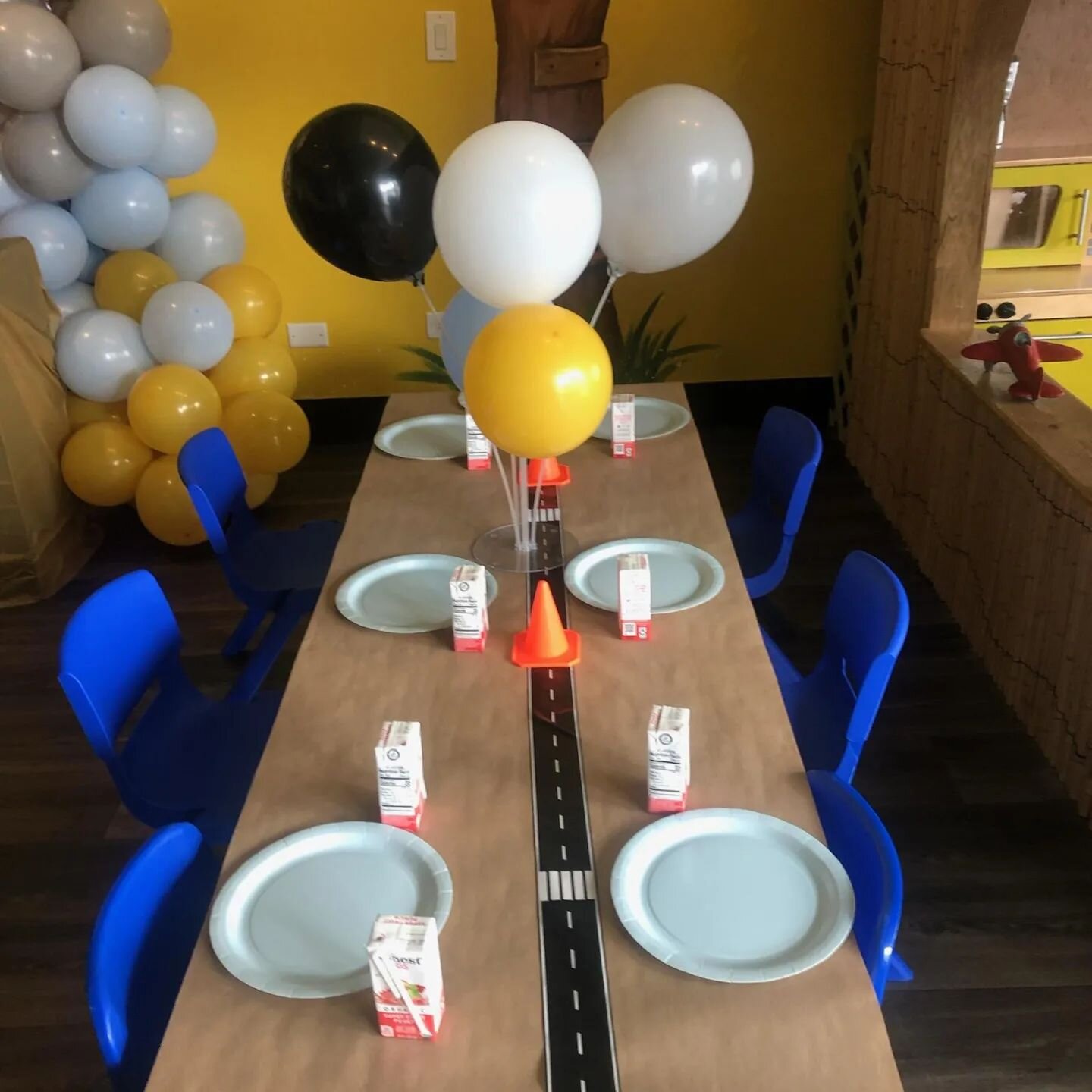 We adored collaborating on this #mutedconstruction #party Happy birthday Dhilan and Devin! We loved celebrating with you! 🥳