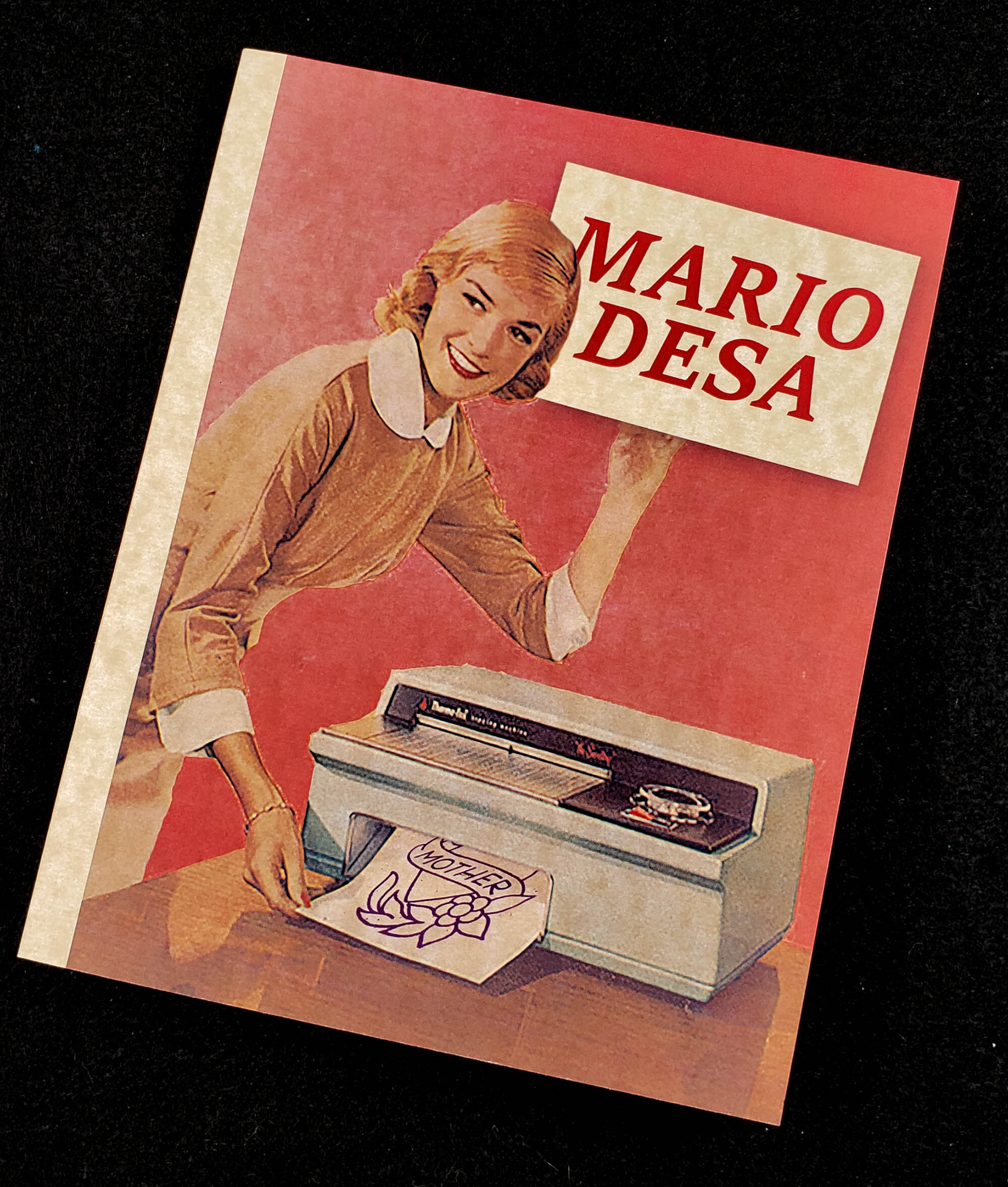 MARIO DESA stencil book