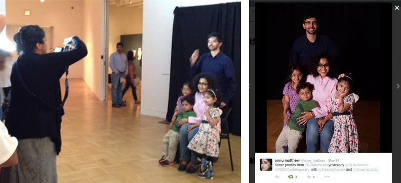 FamCam Collaborator Post (ROM Blog) // "Artist Annu Matthews at ROM" by Deepali Dewan