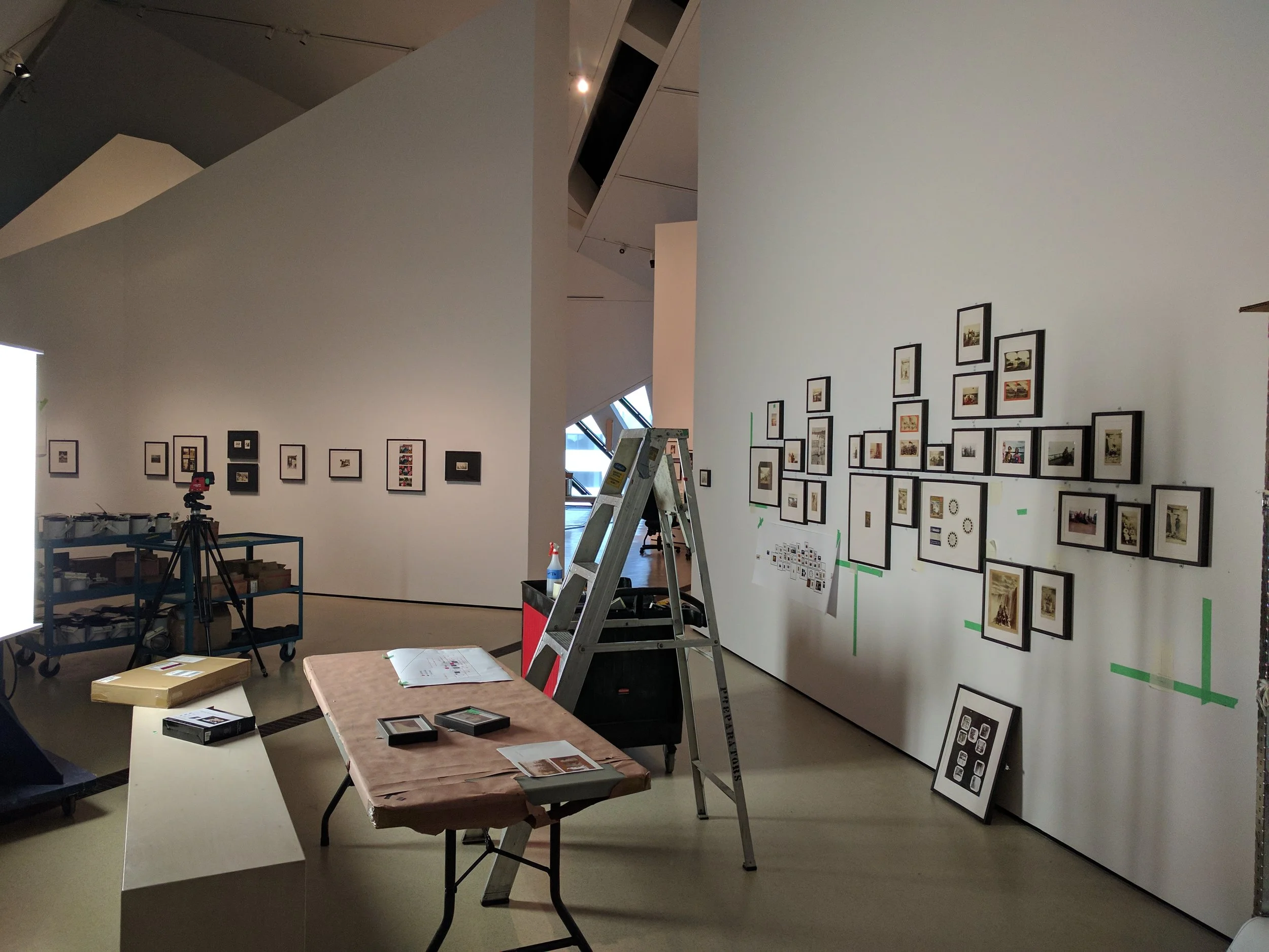 The Family Camera - Installation at the Royal Ontario Museum (J. Orpana, 2017)