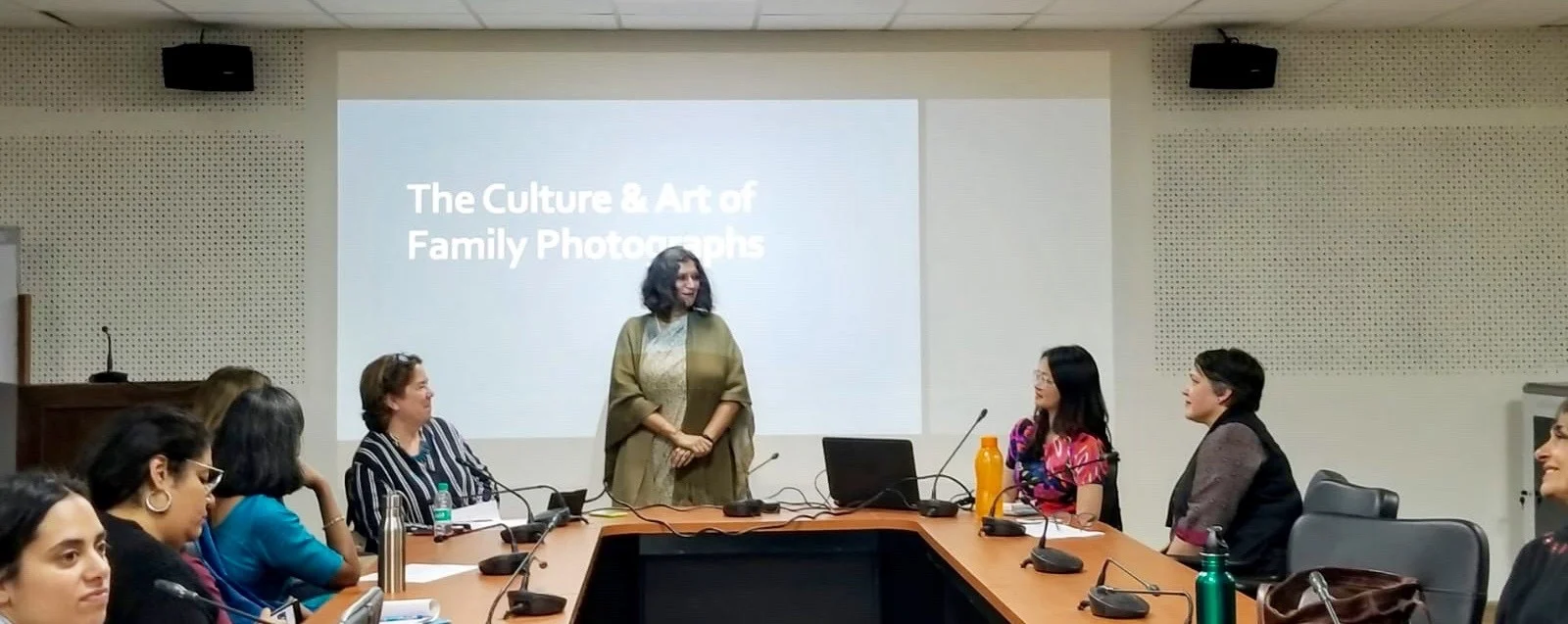 The Culture & Art of Family Photographs in session (Photo: Amin Lalani, 2019)