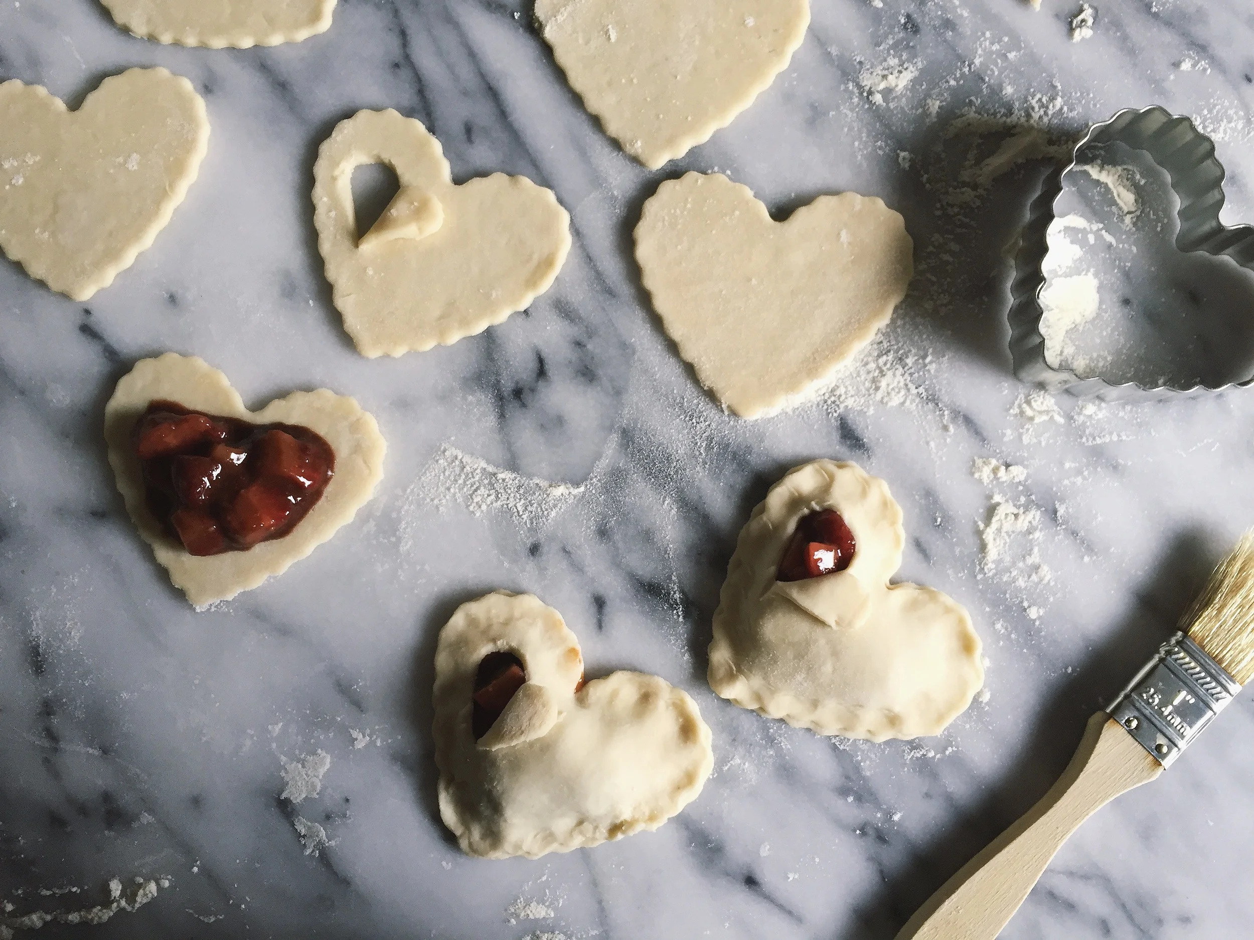 Strawberry Balsamic Hand Pies | All Purpose Flour Child