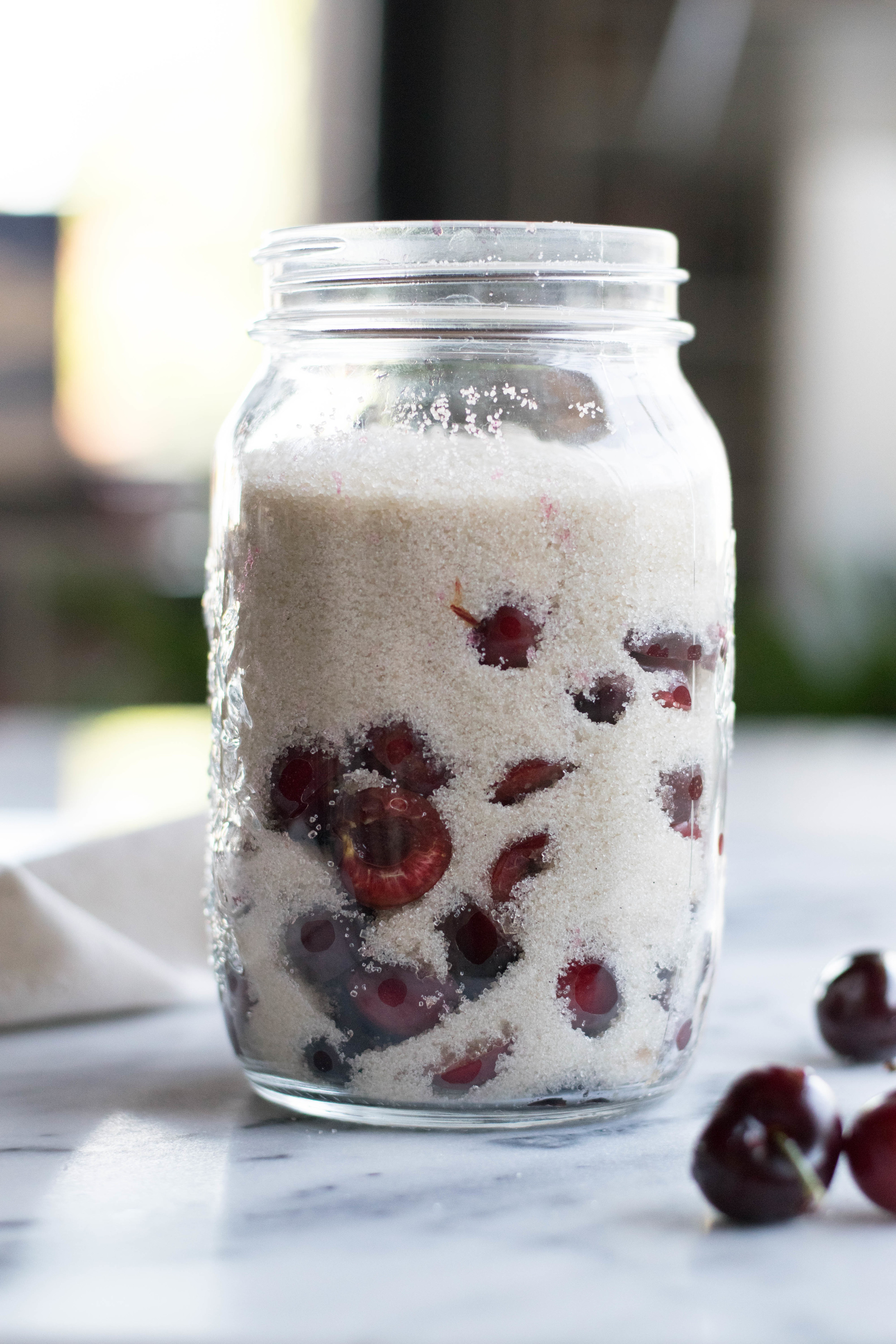 Cherry Balsamic Shrub | All Purpose Flour Child 