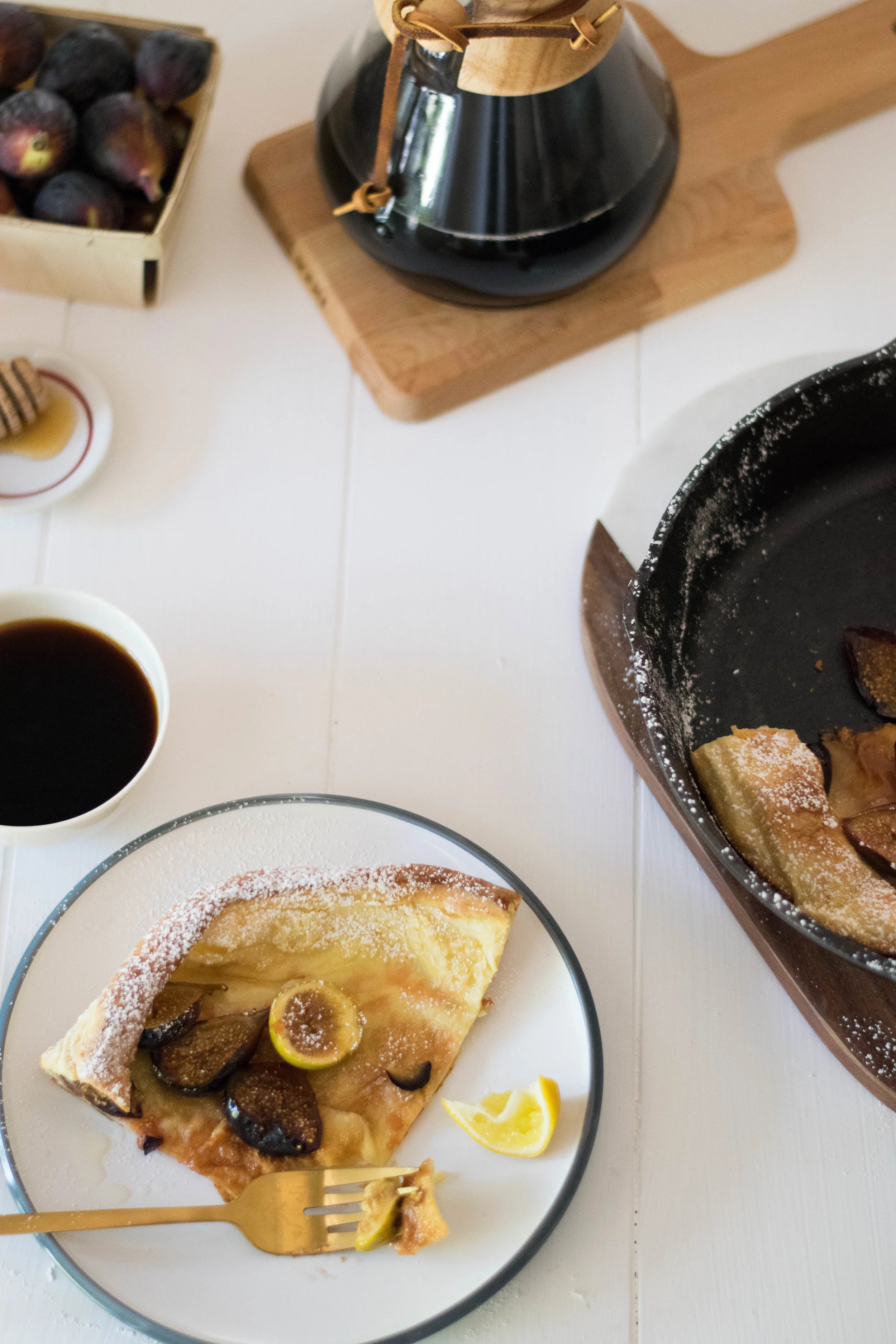 Dutch Baby with Honey Roasted Figs | All Purpose Flour Child