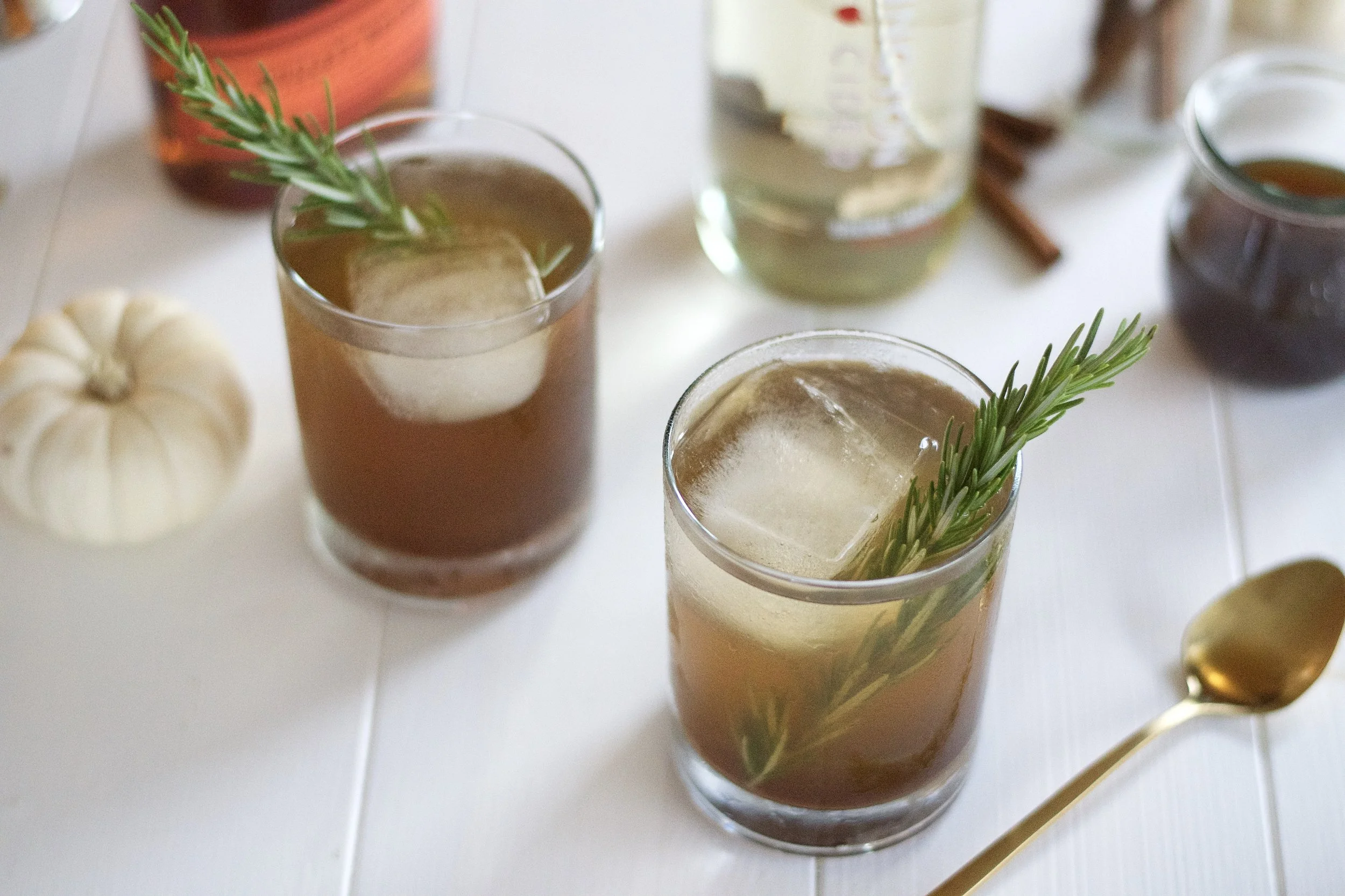 Cinnamon Bourbon Cider | All Purpose Flour Child