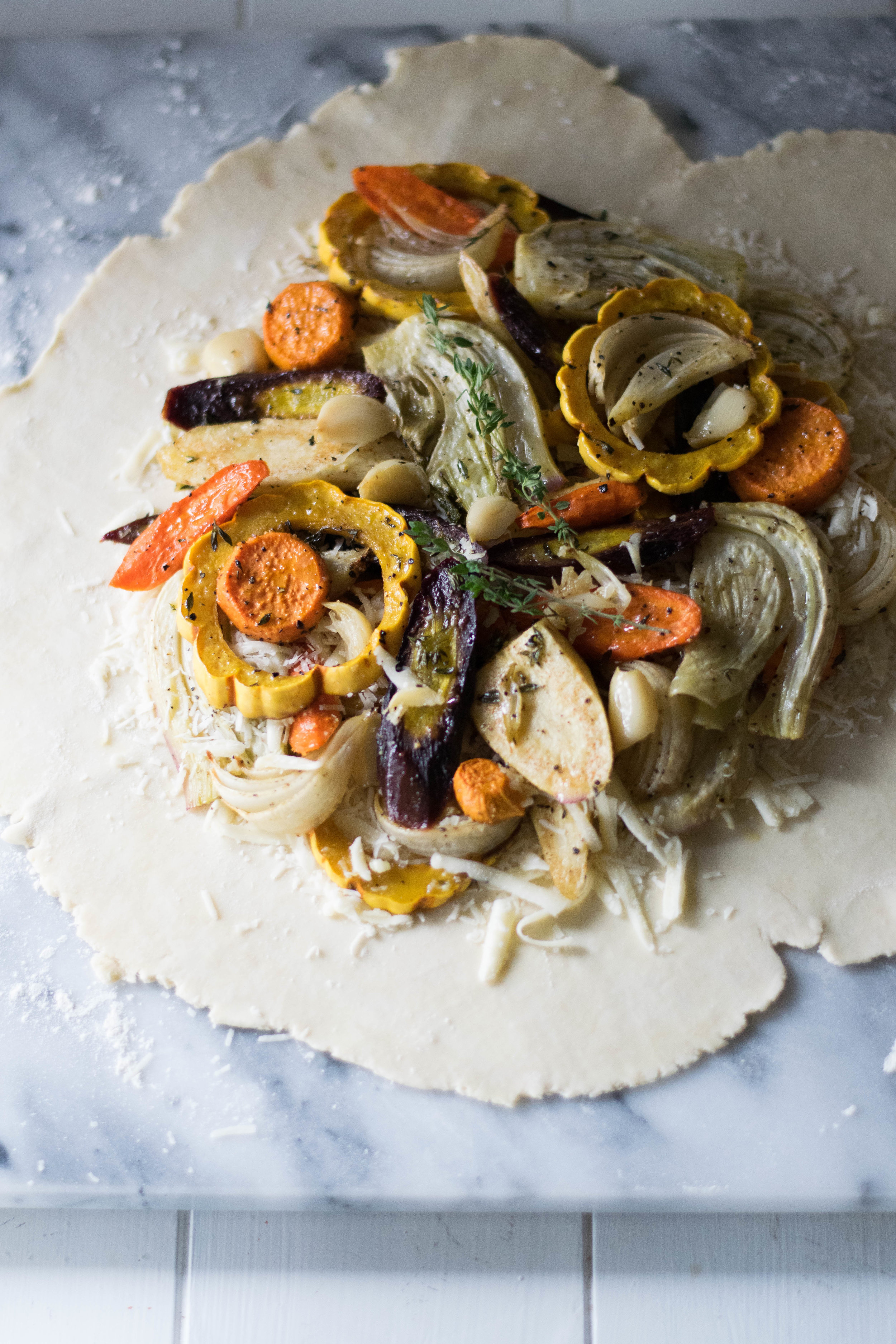 Cozy Root Vegetable Galette | All Purpose Flour Child