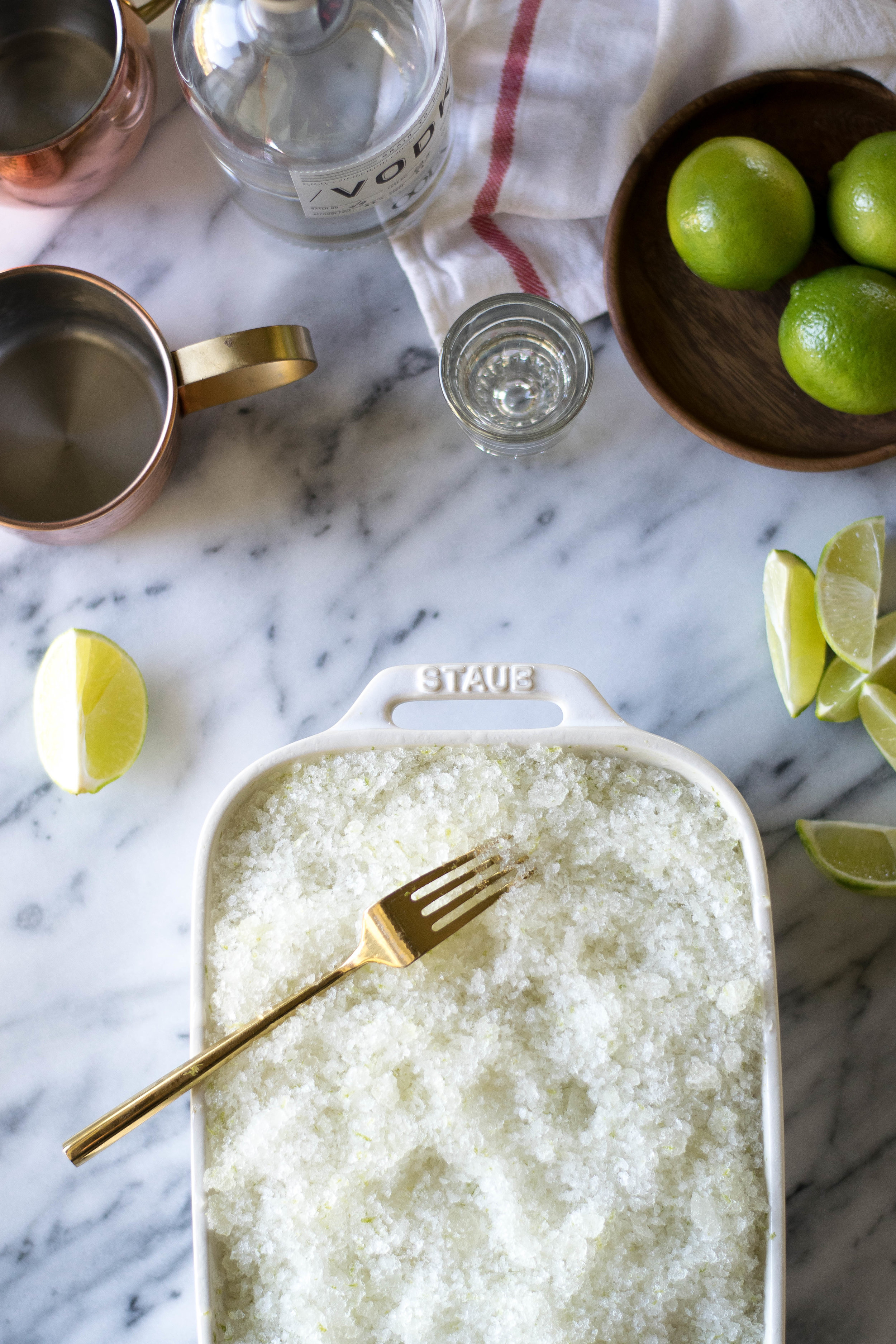 Moscow Mule Granita | All Purpose Flour Child
