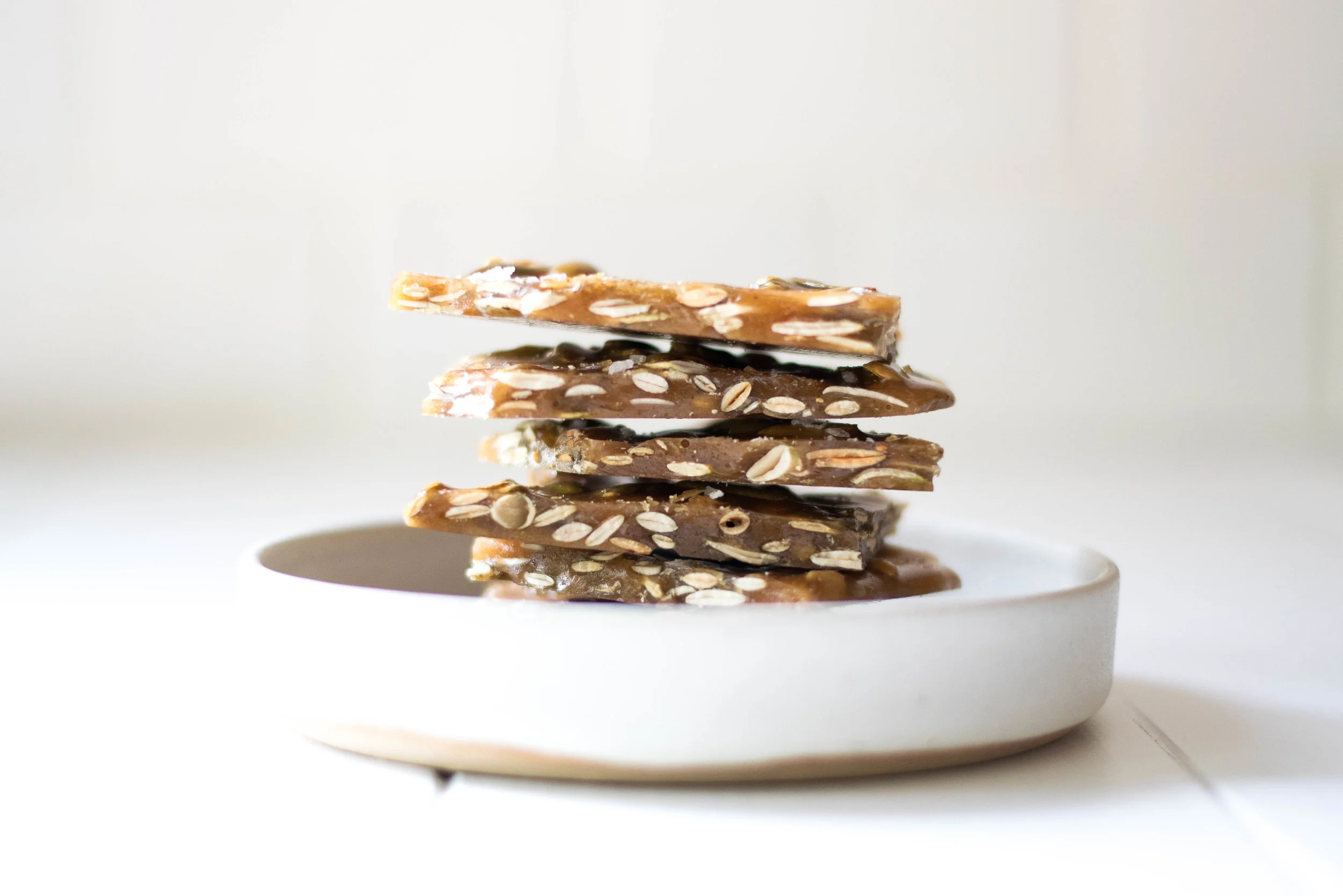 Pumpkin Spiced + Sage Pumpkin Seed Brittle | All Purpose Flour Child