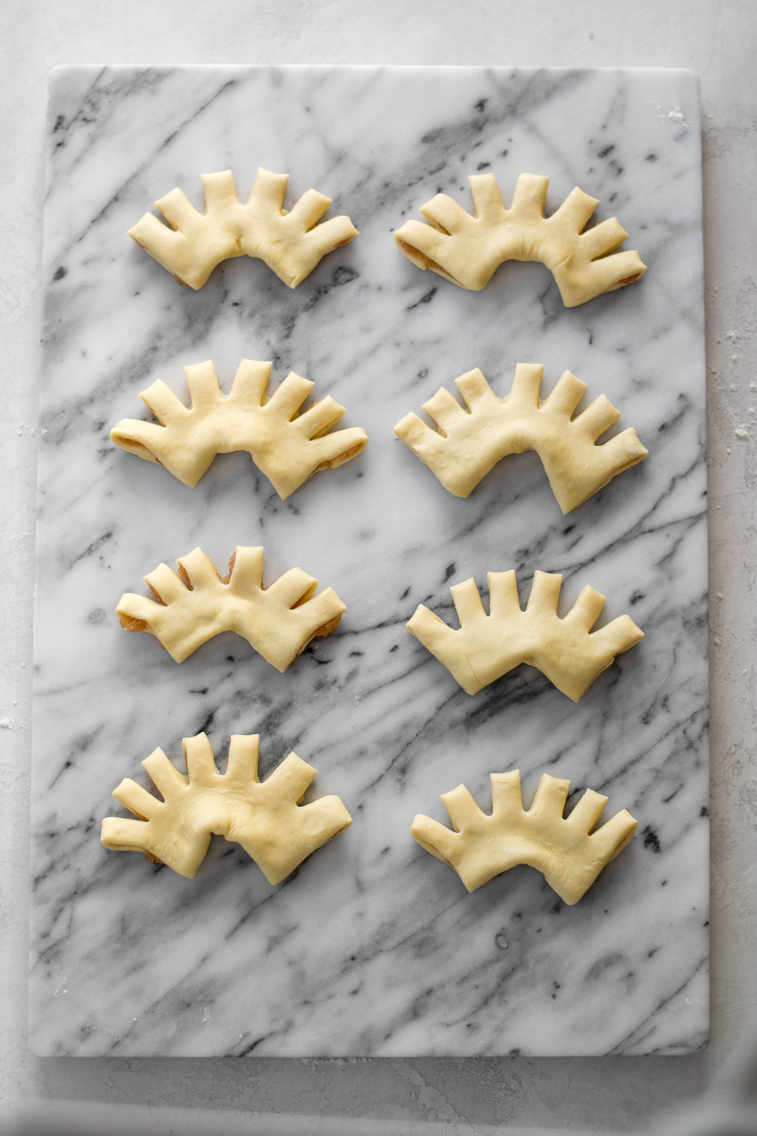 Christmas Bear Claws | All Purpose Flour Child