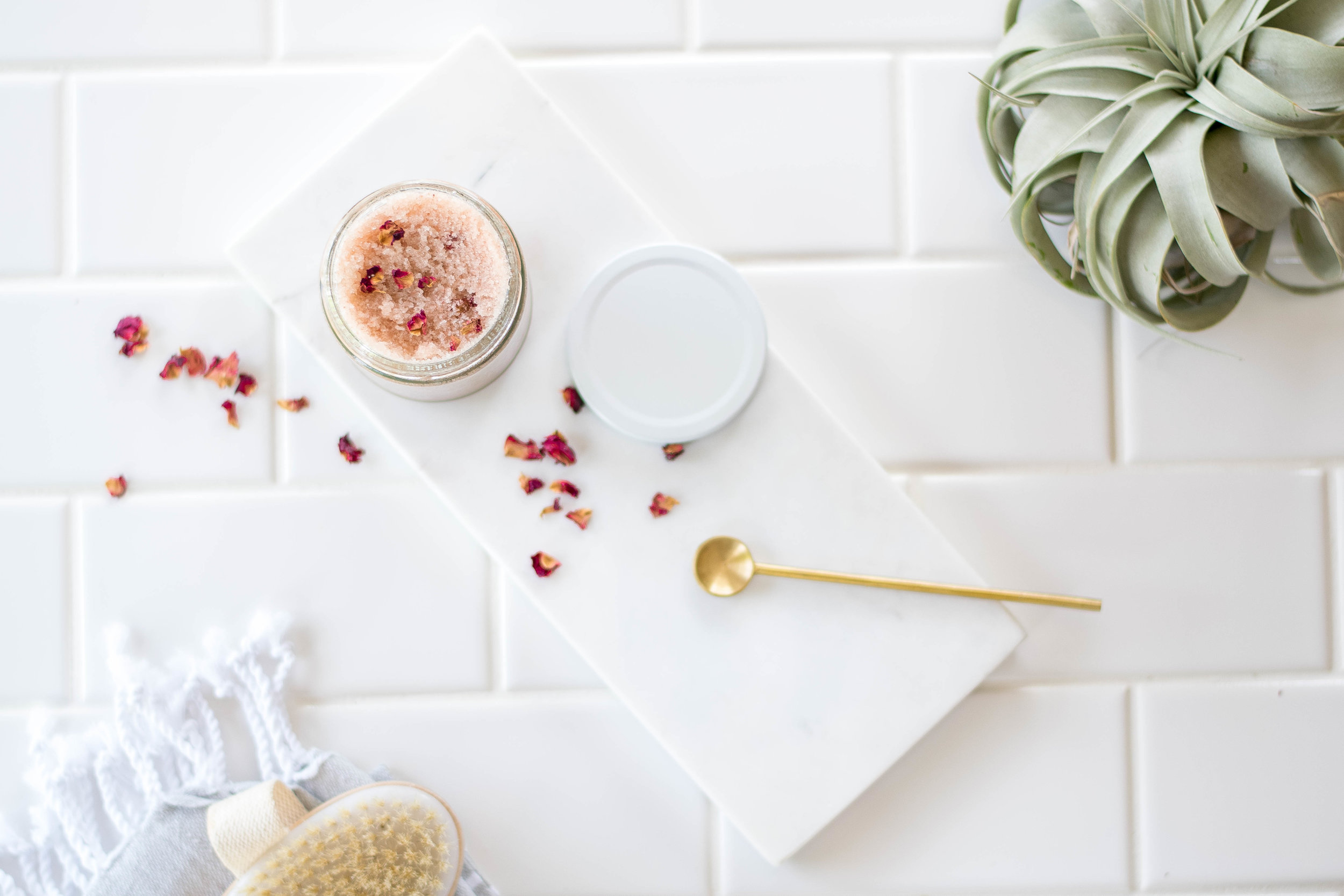 DIY Coco Rose Body Polish | All Purpose Flour Child