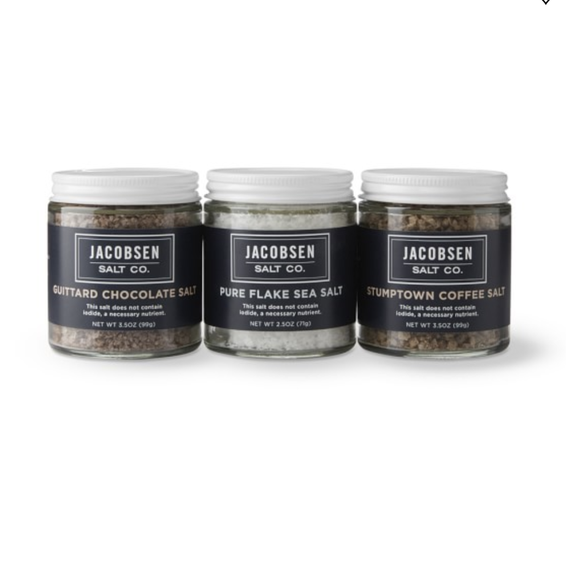 Jacobsen Salt Co. Dessert Trio