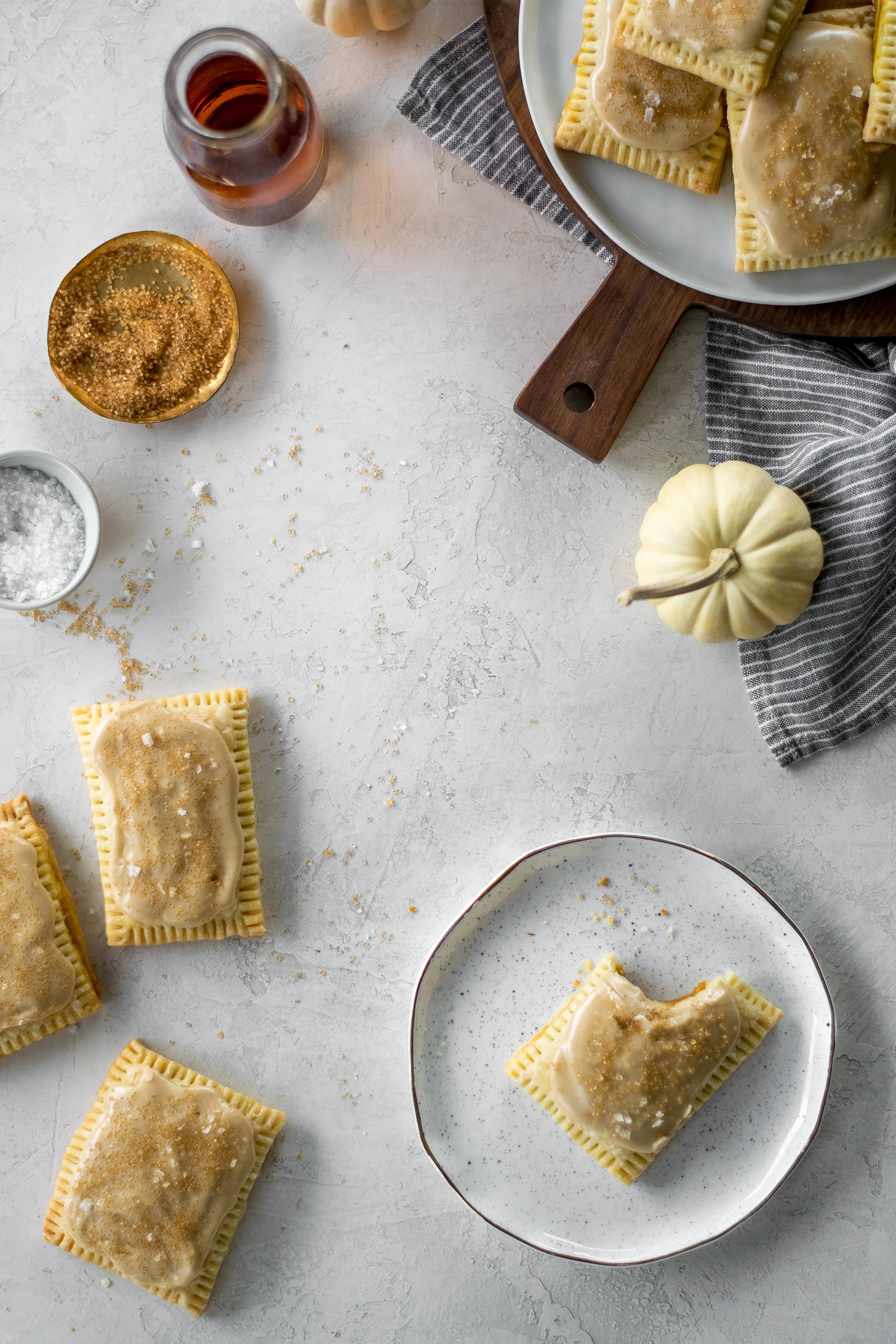 Maple Bourbon Pumpkin Pop Tarts | All Purpose Flour Child