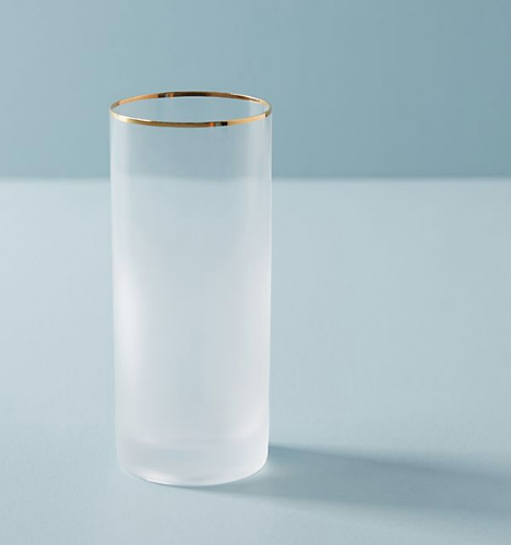 Anthropologie Dobra Highball Glass