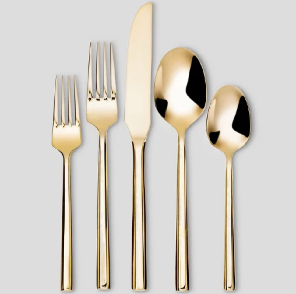 Target Gold Flatware 