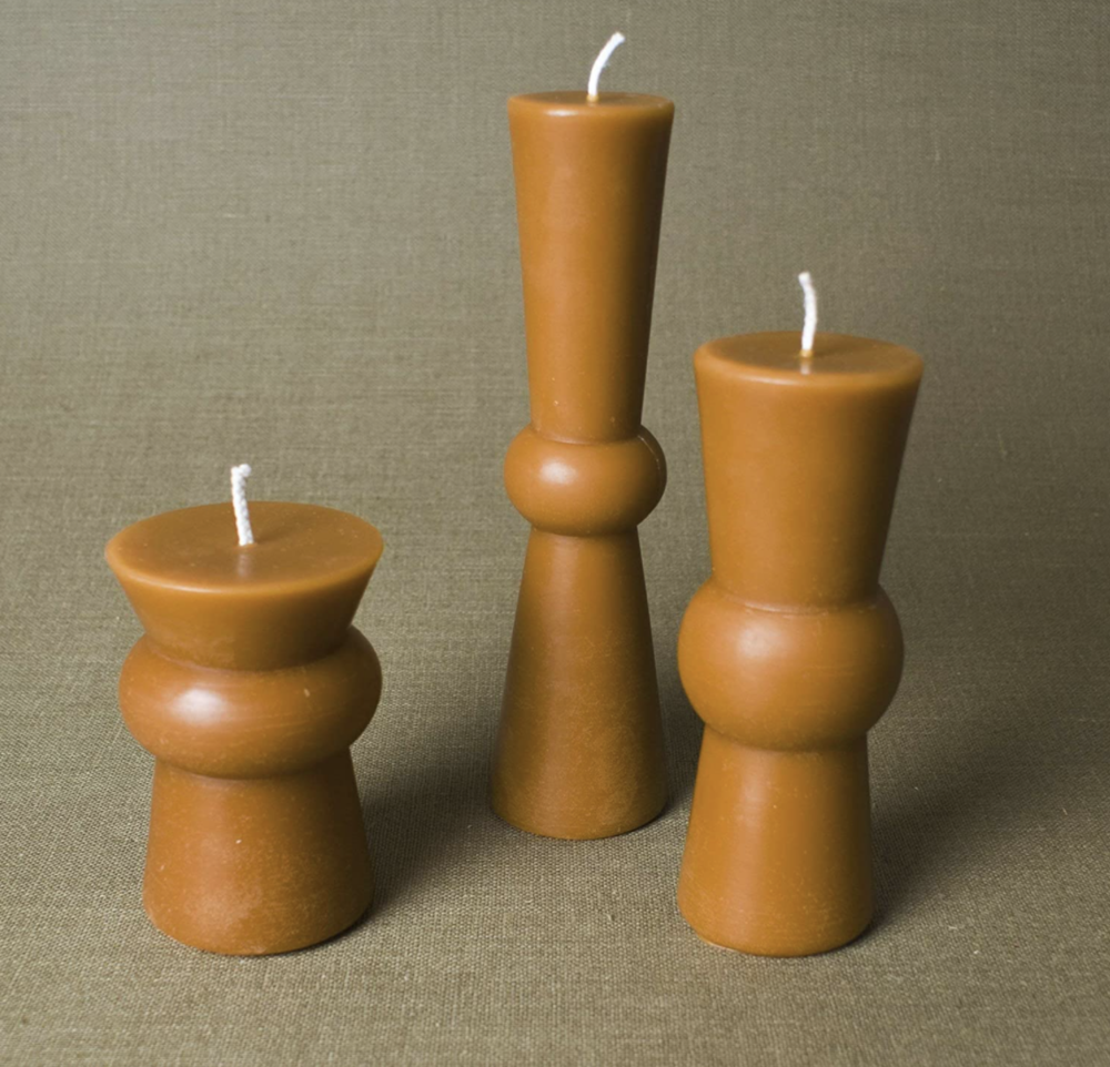 Sculptural Pillar Candles