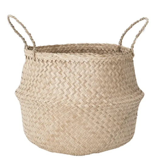 Woven Seagrass Basket