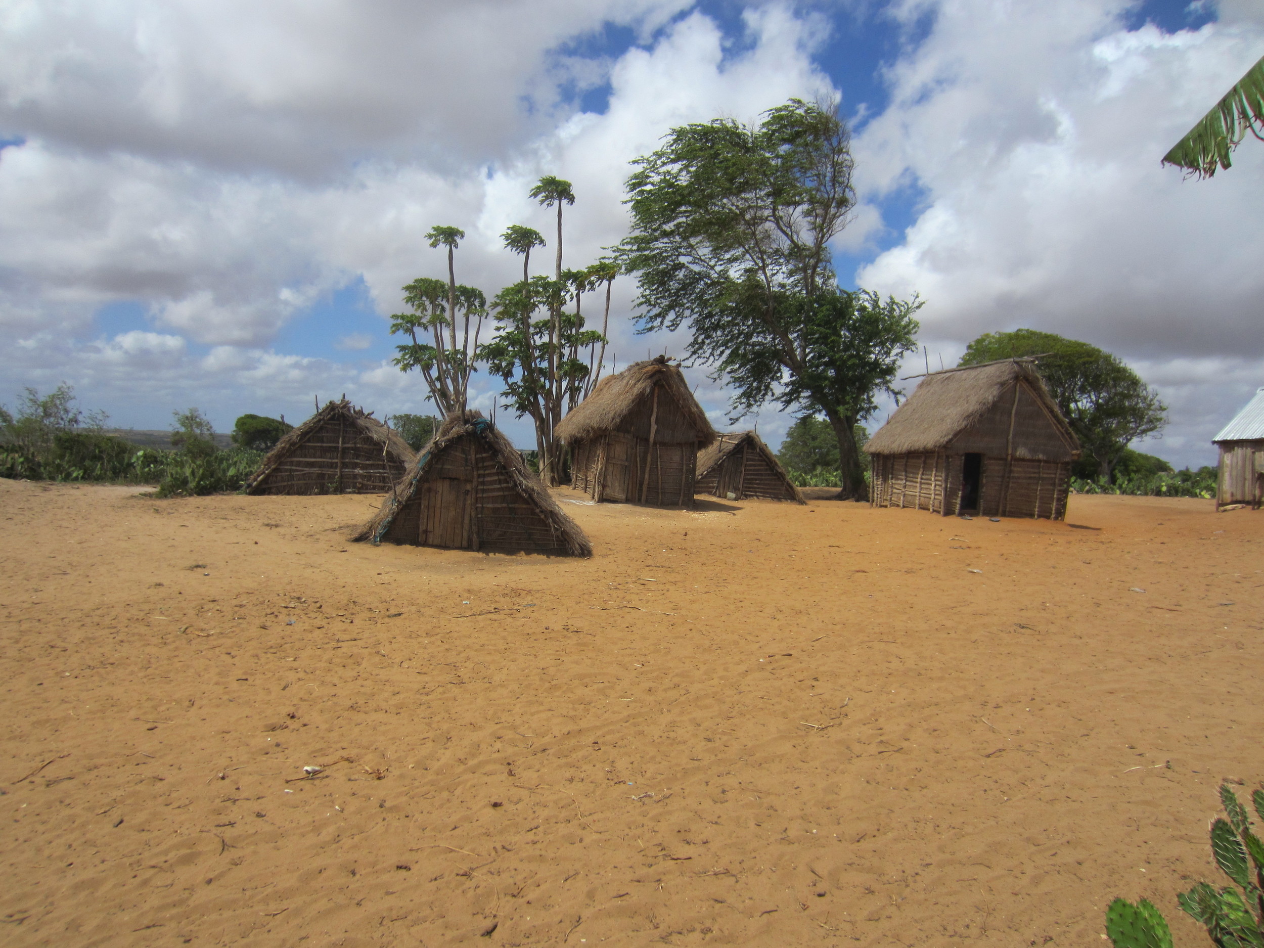 Communities in the countryside are hit the hardest during the famine as food and water must be bought from the center of town, many kilometers away. 