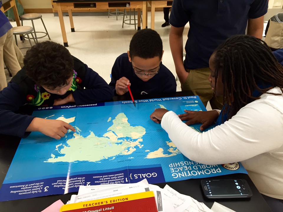 Where in the world is Madagascar? Guyana? Samoa? These kids had a lot of discovering to do.