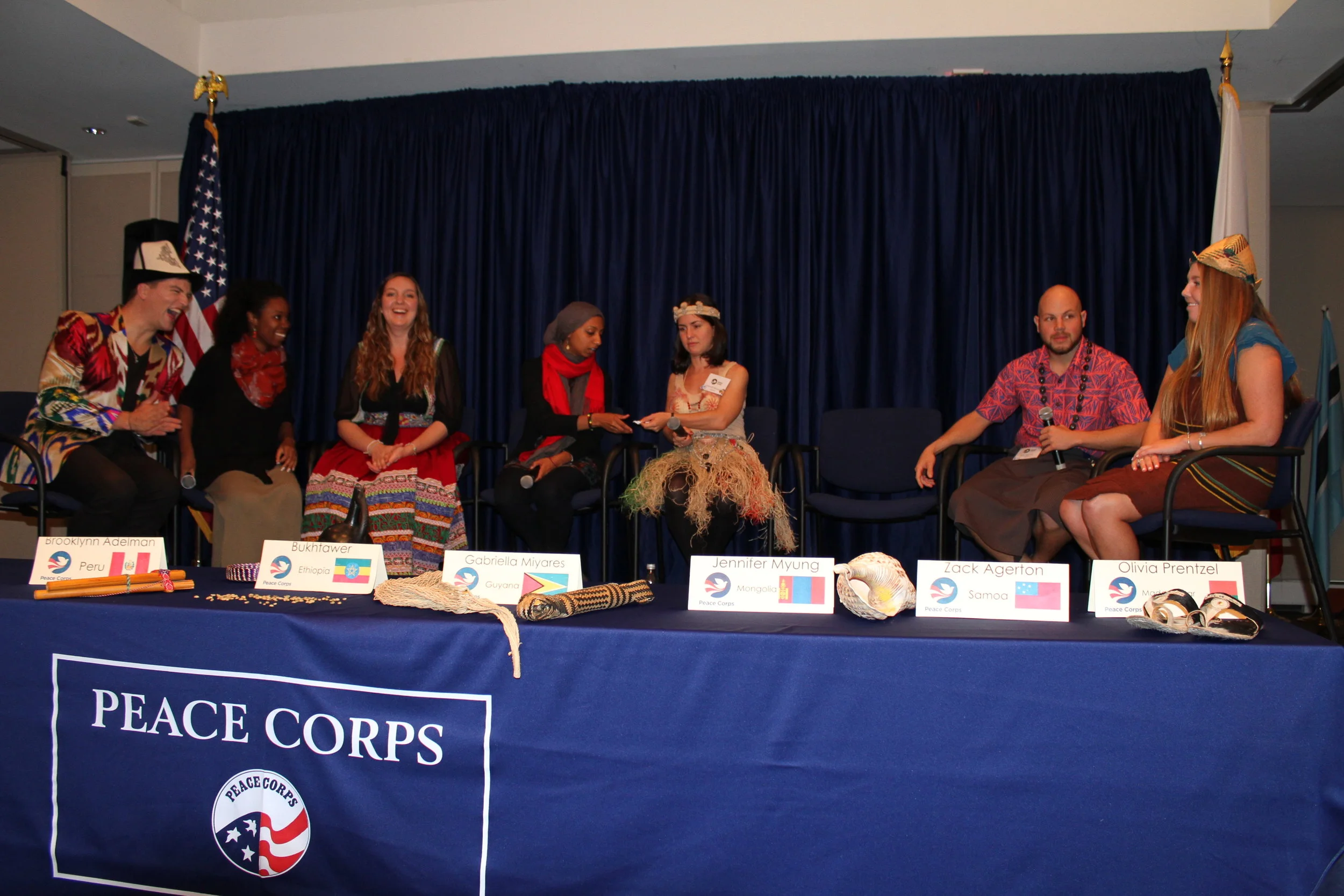 We shared stories of the inspiring women we work with each day and our Let Girls Learn projects with the Girl Scouts. 