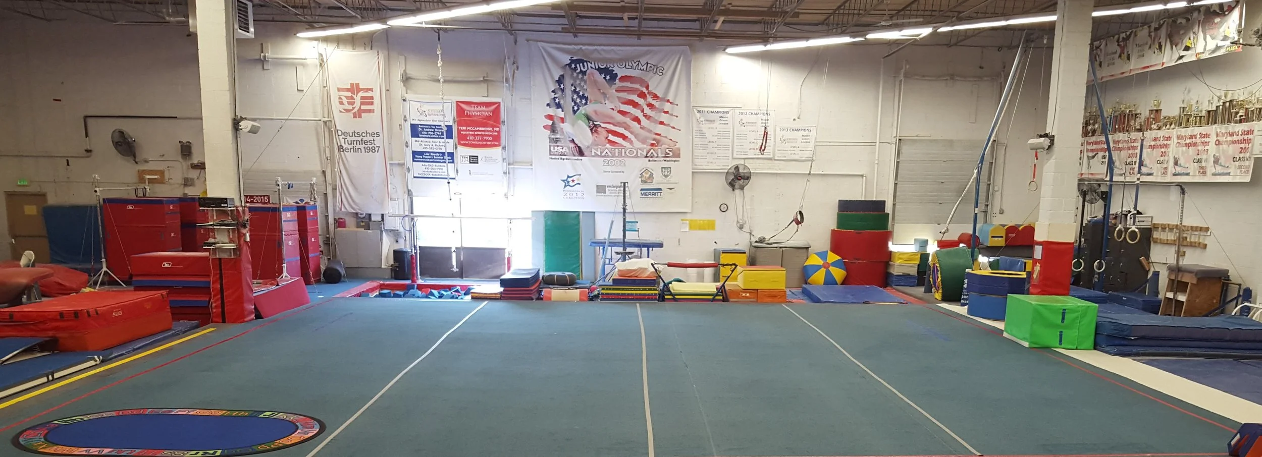 Facility — The Men's Team at Rebounders