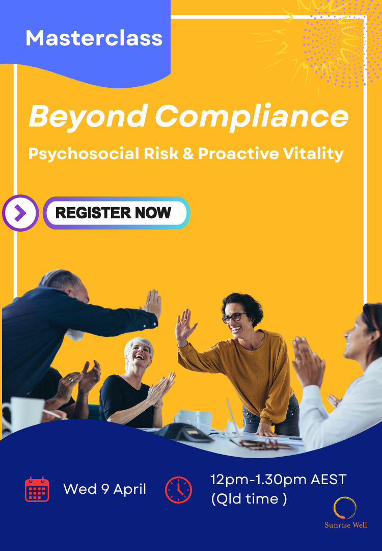 Masterclass: Beyond Compliance