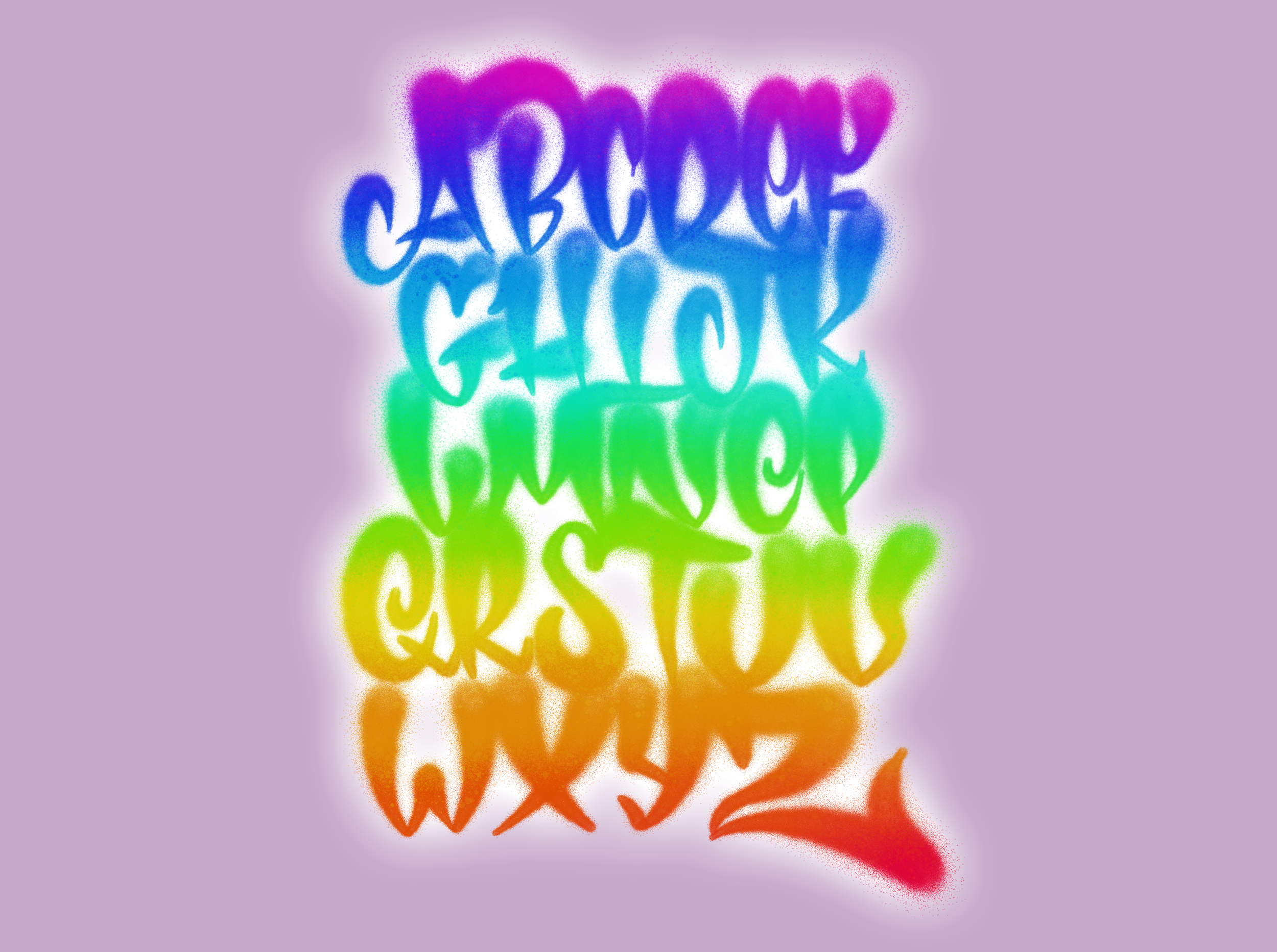 Fat Cap Alphabet