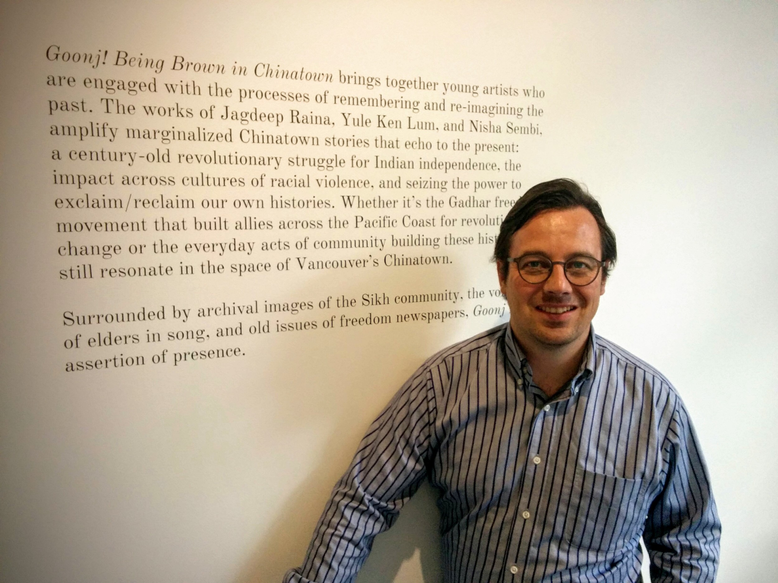 Centre A's executive director, Tyler Russell 