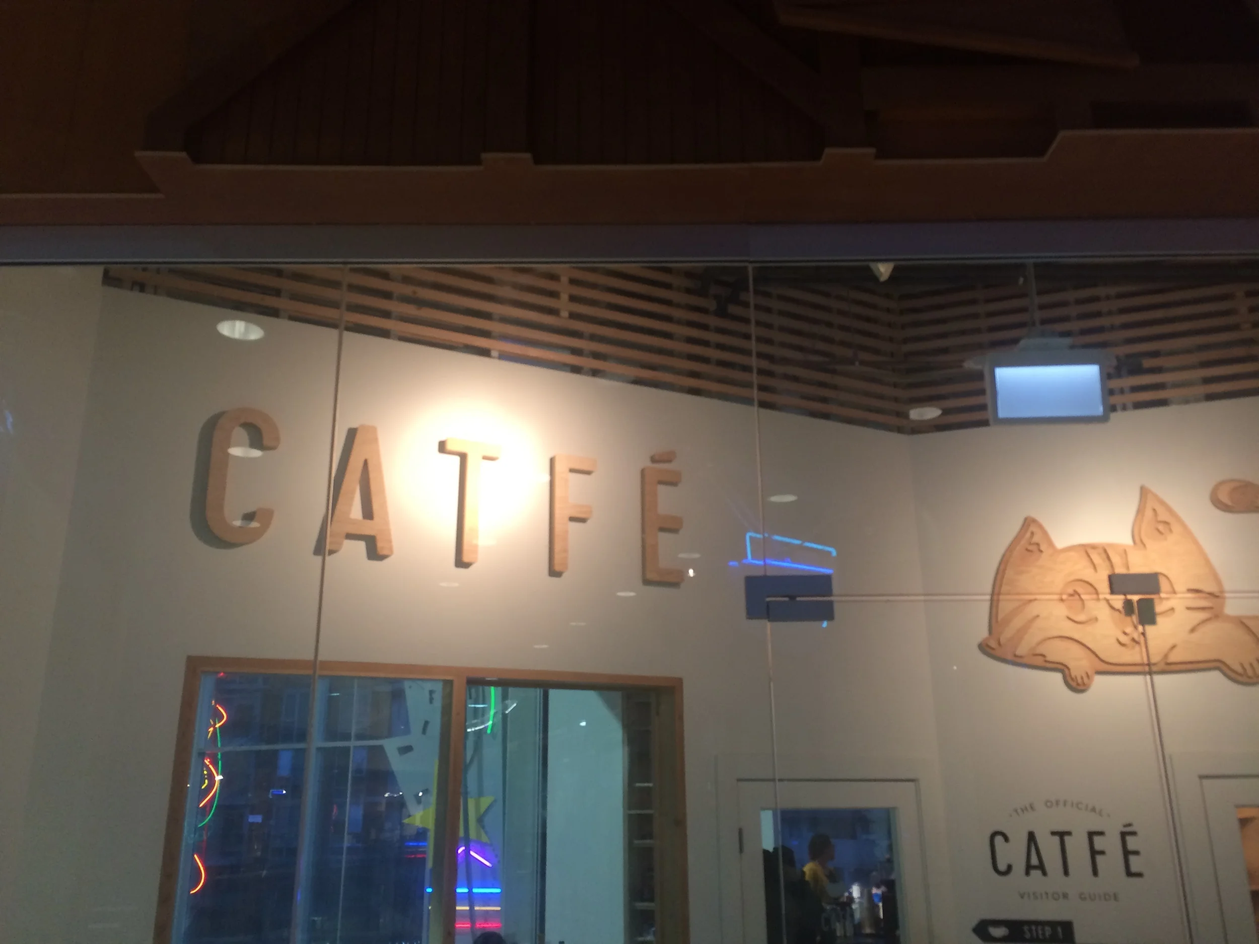 Most people that came by were often taking pictures of this sign. So I did that too. Photo: Michael Lylyk