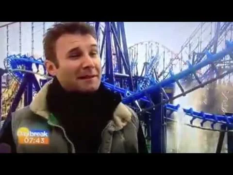 Micky Wilkes at Blackpool pleasure beach