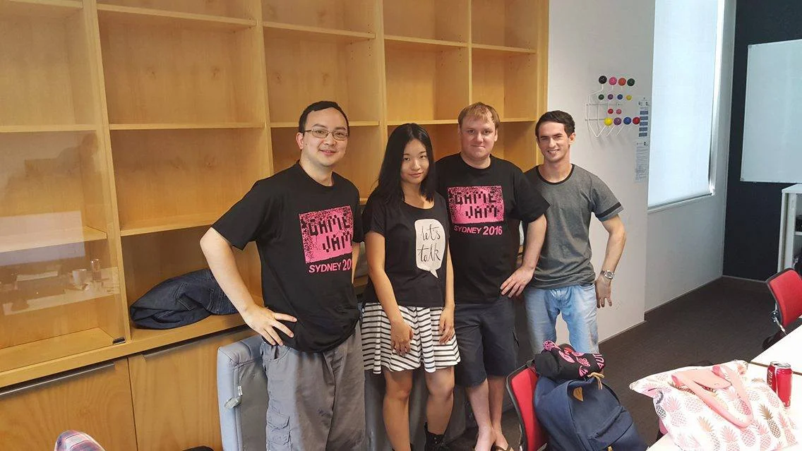 Monstergotchi team:&nbsp;Arvin Gunawan (Programming), Amy Tsai (2D Art/Animation), Michael Graham (Design), Joel Pinteric (Audio)