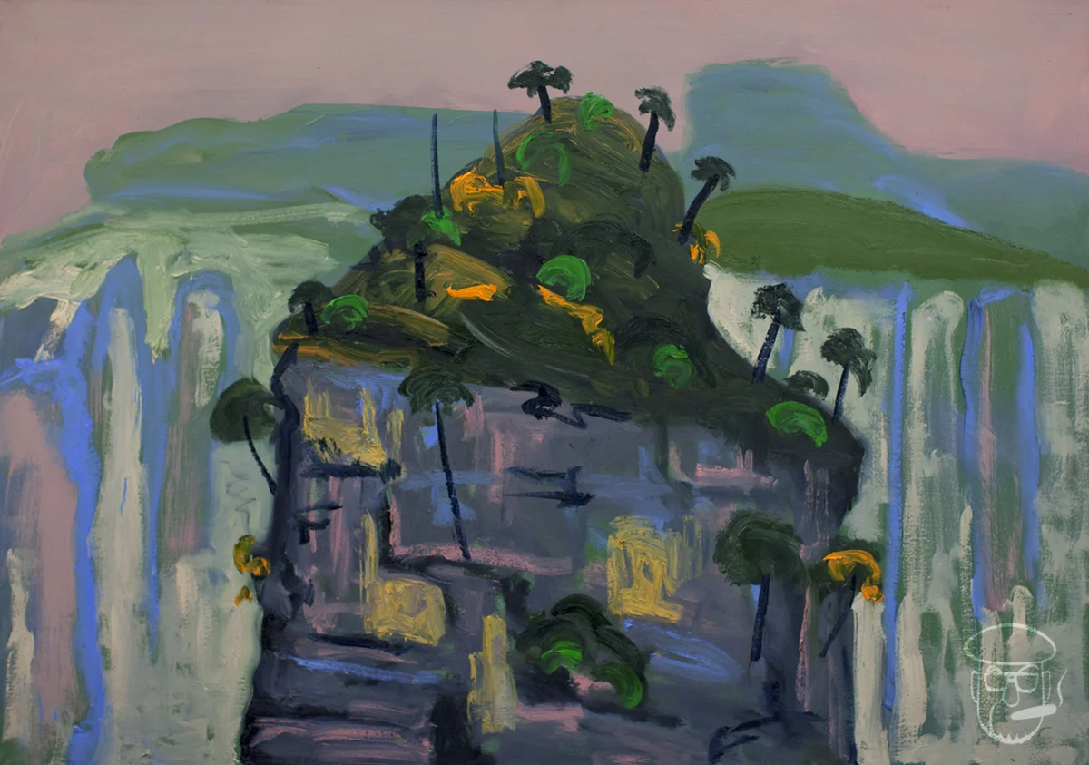 The top of the pinicle Zhangjiajie