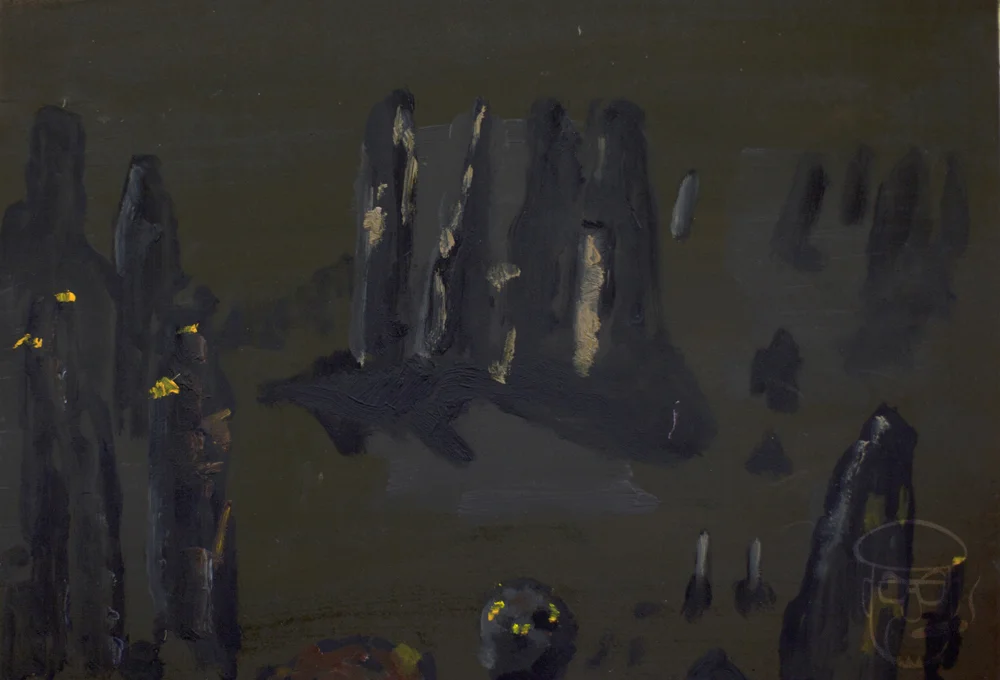 Pinicles against Brown Zhangjiajie
