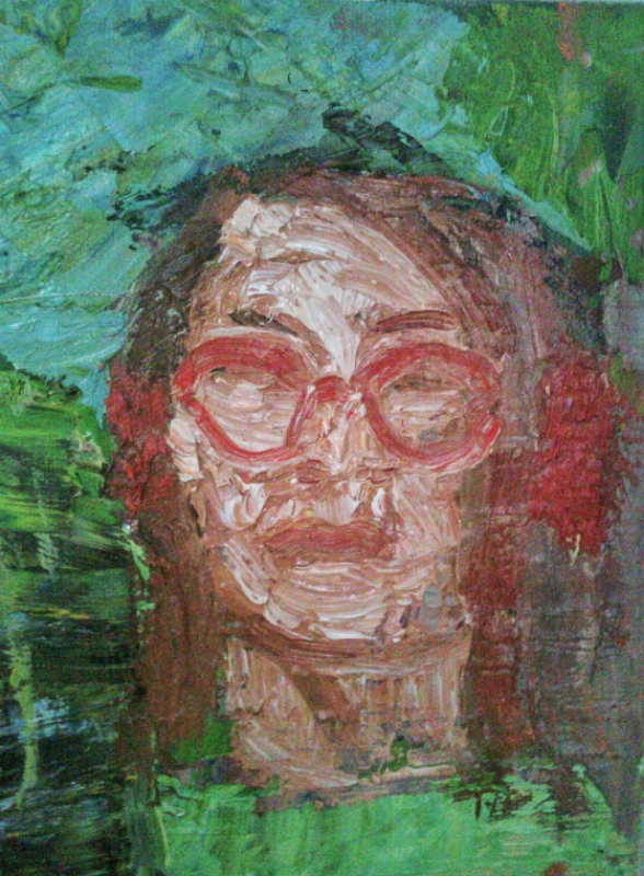 Self Portrait with Headphones
