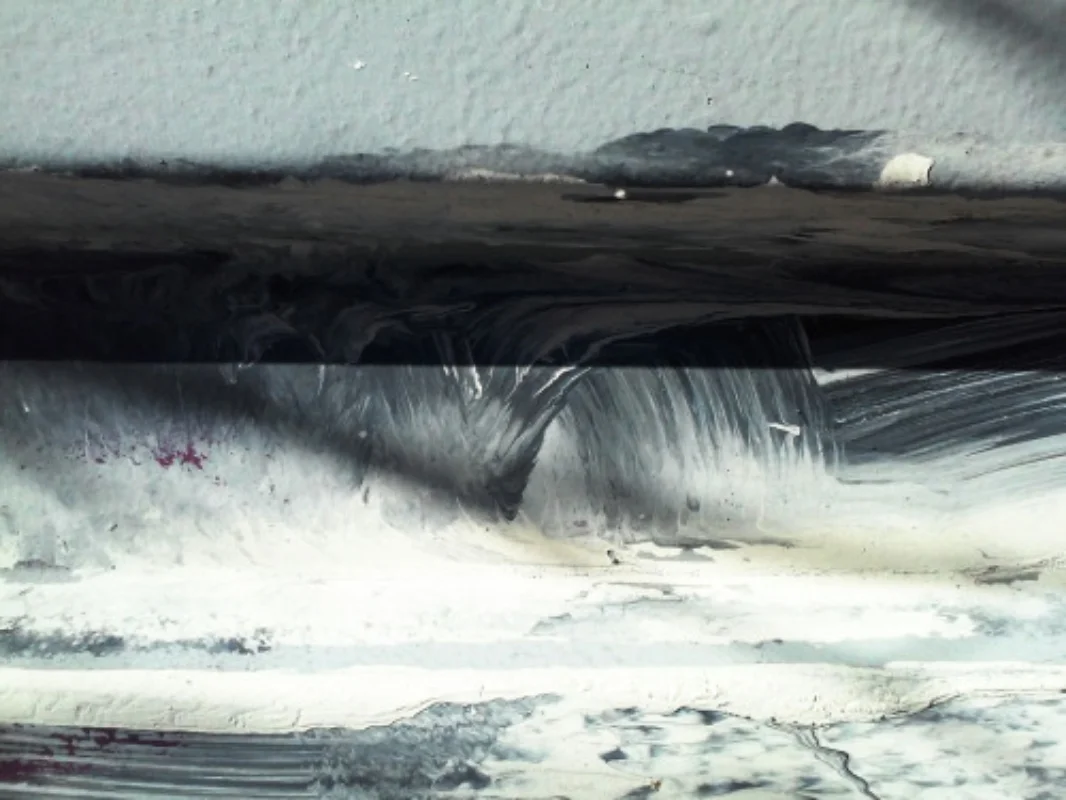 Corrugated Sea and Ice