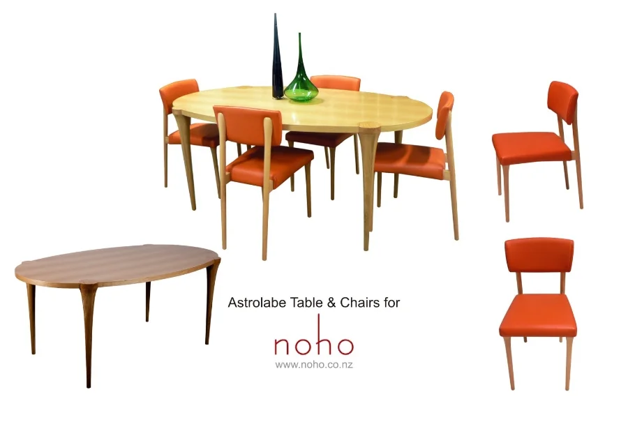 Noho / / Astrolabe table & chairs