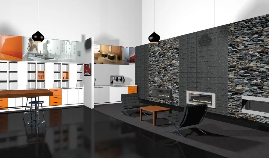   Mico Showroom / /&nbsp; Gas fire display 