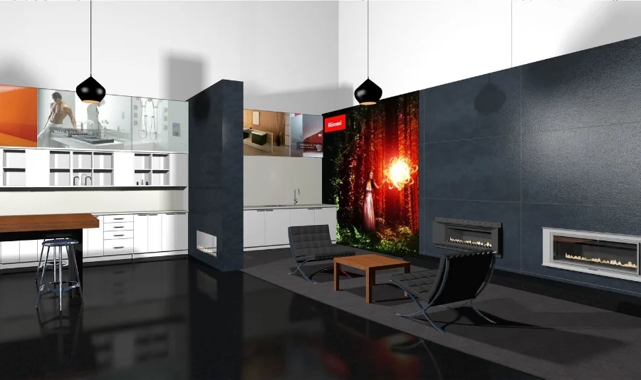  Mico Showroom / /&nbsp; Gas fire area 