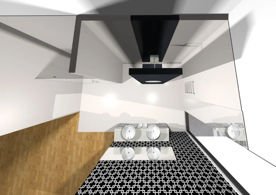   Mico Showroom / /&nbsp; Sower display from above 