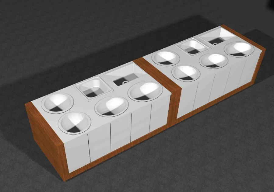   Mico Showroom / /&nbsp; Basin display 