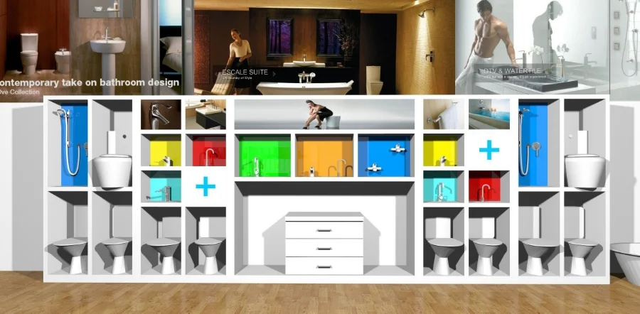   Mico Showroom / /&nbsp; Wall display 