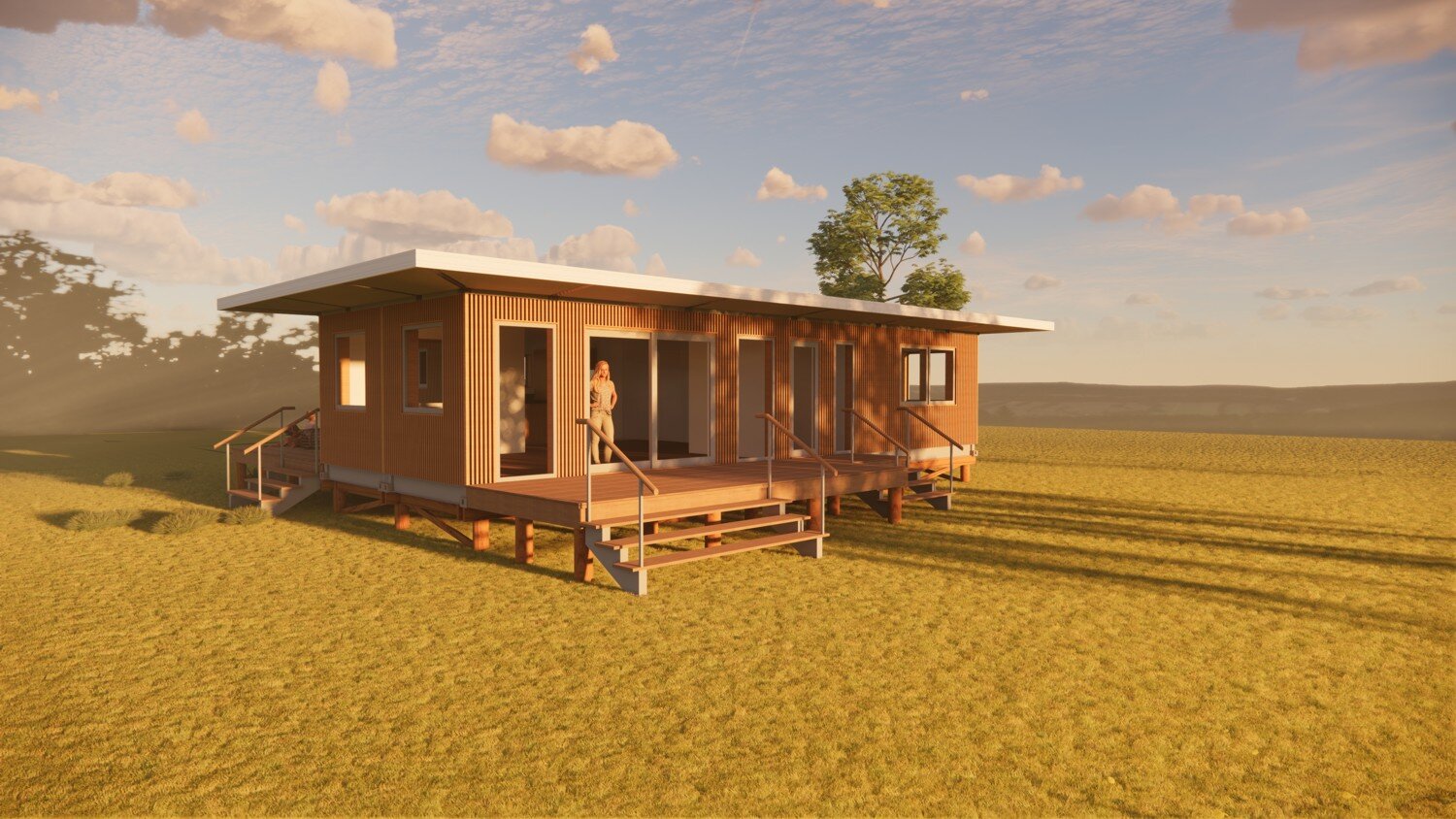  / /&nbsp;Container Dwelling- 4 x 40’ containers  