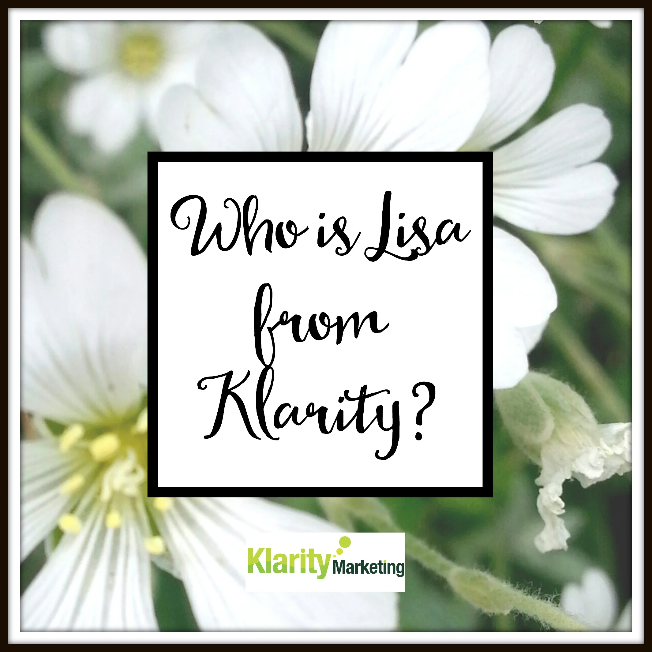 Who is Lisa from Klarity?