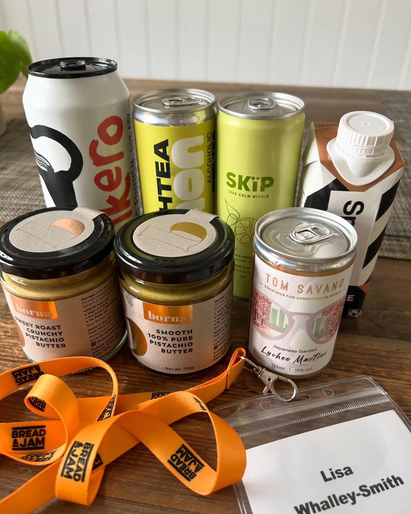 Had a fantastic day at @breadjamfest last week! 

Many products photographed (so I can find out more about them), a handful of products bought (a girl can only carry so much home on the tube/train!), and many inspiring founders listened to.

These ar