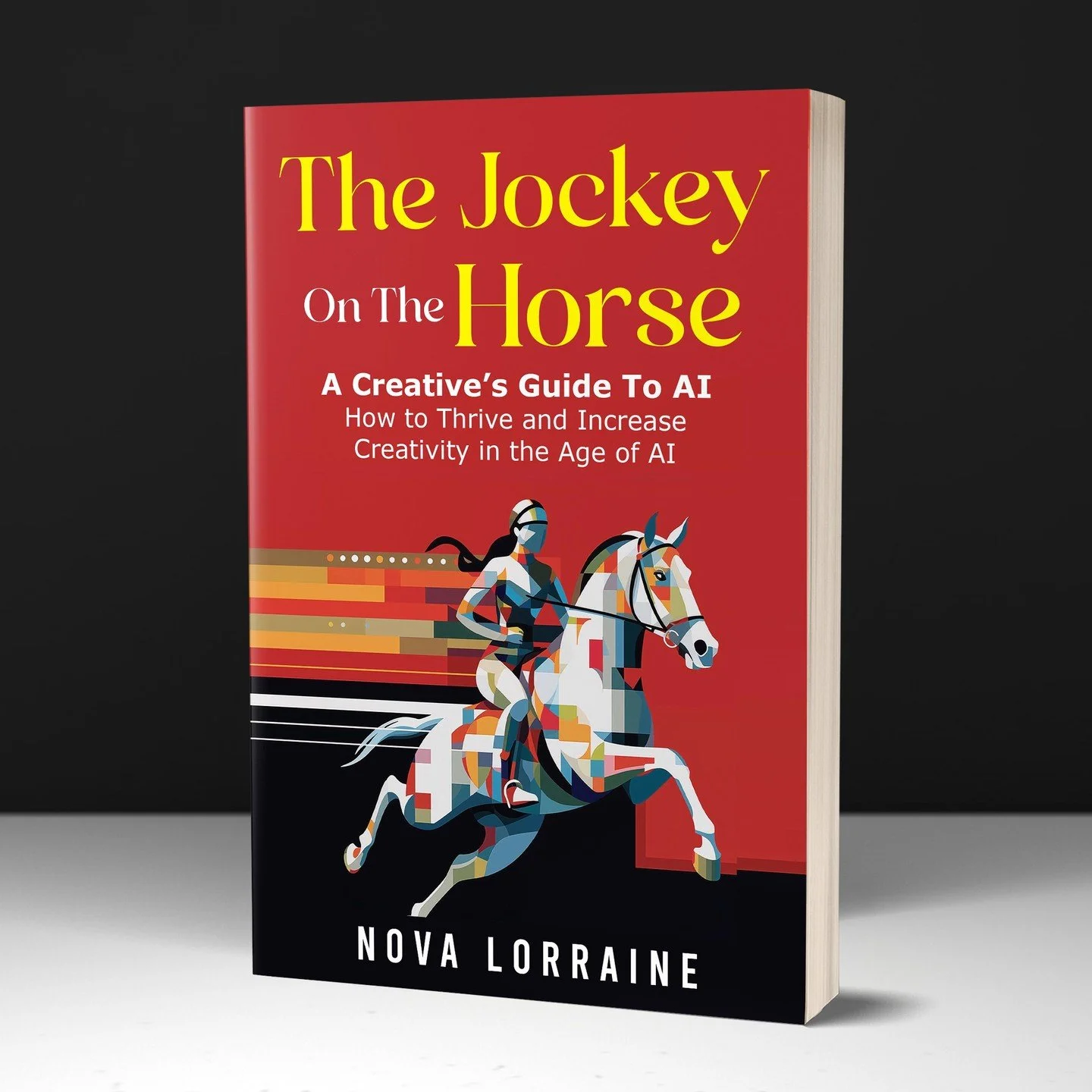 For this week's #featuredarticle, we're sharing Raine Magazine founder Nova Lorraine's new book! Check out The Jockey on The Horse - A Creative&rsquo;s Guide to AI. It's available on Amazon, Barnes and Noble, and other Ebook formats.
https://rainemag